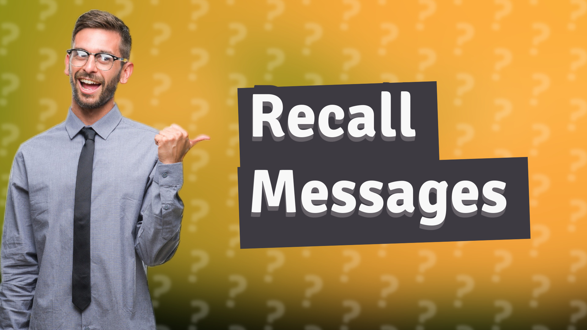 Recall Messages