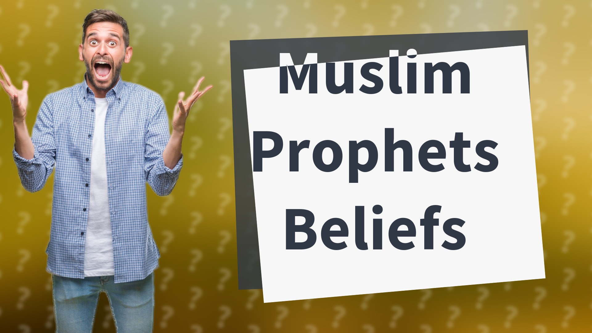 Muslim Prophets Beliefs