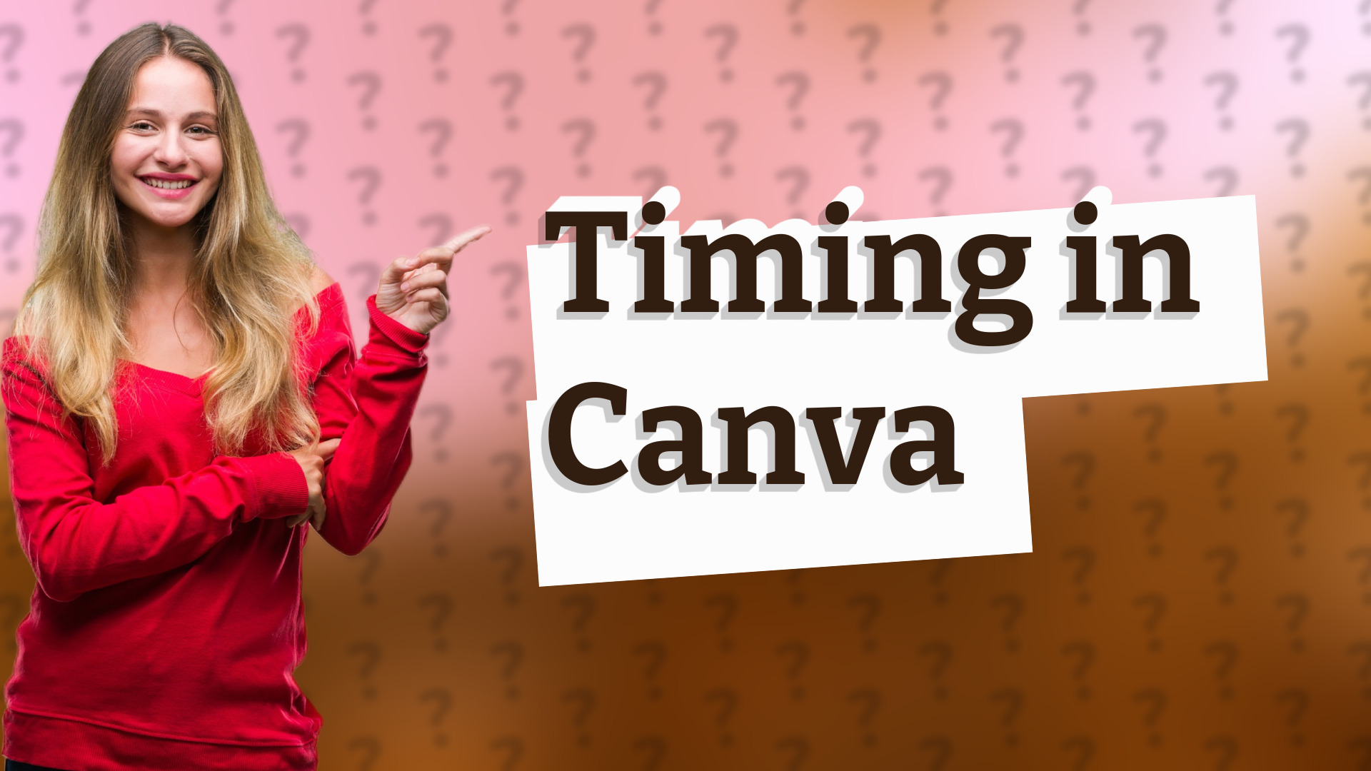 Timing in Canva