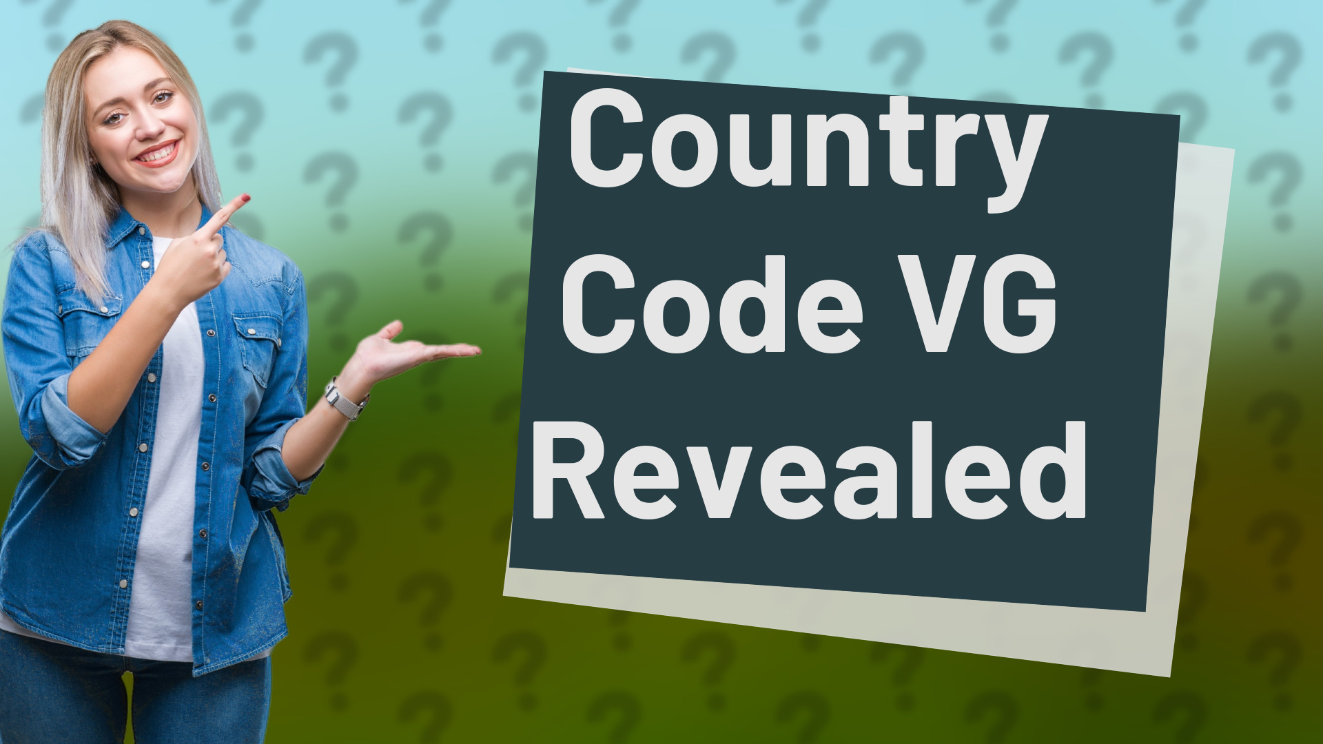 Country Code VG Revealed