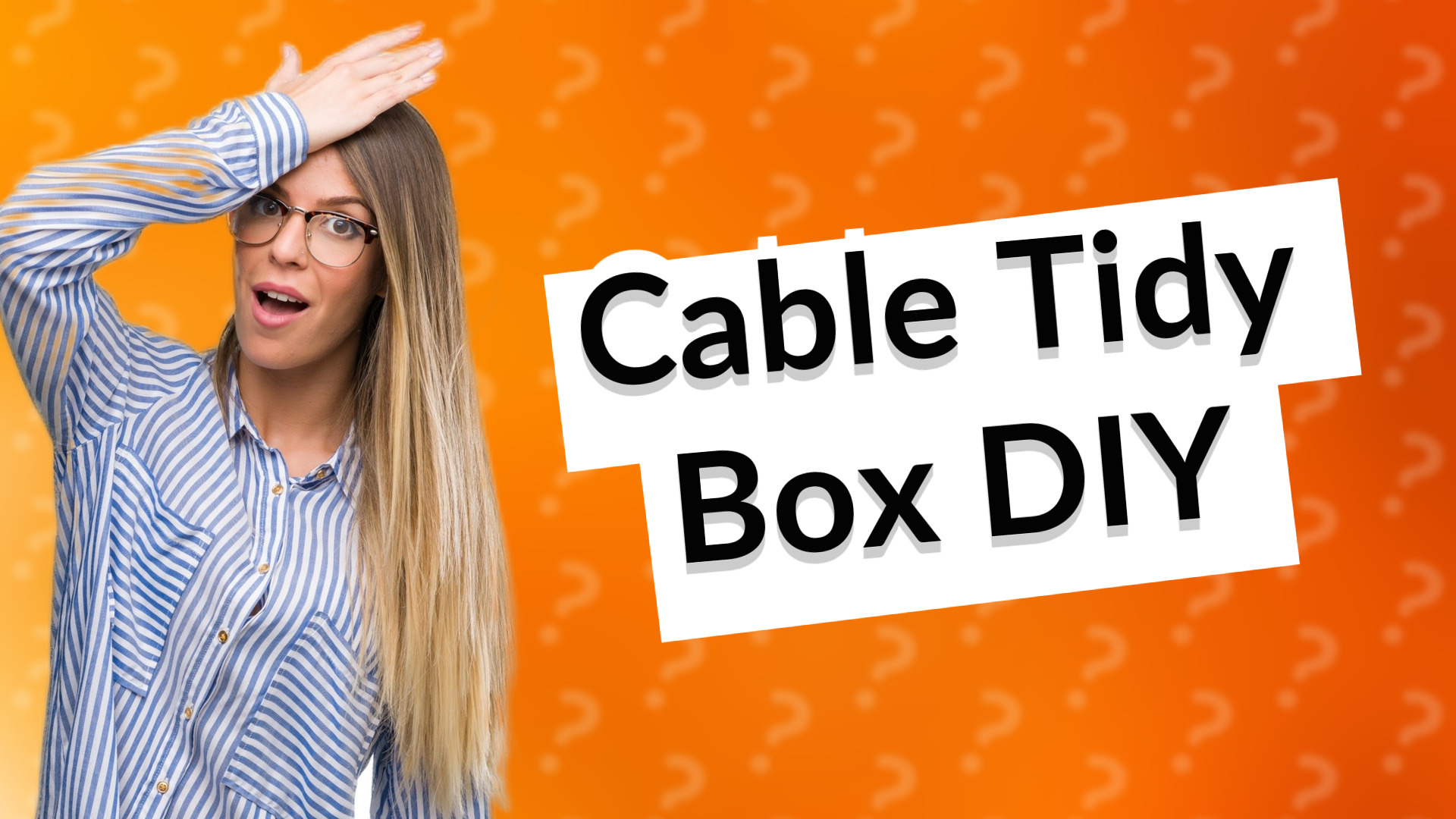 Cable Tidy Box DIY