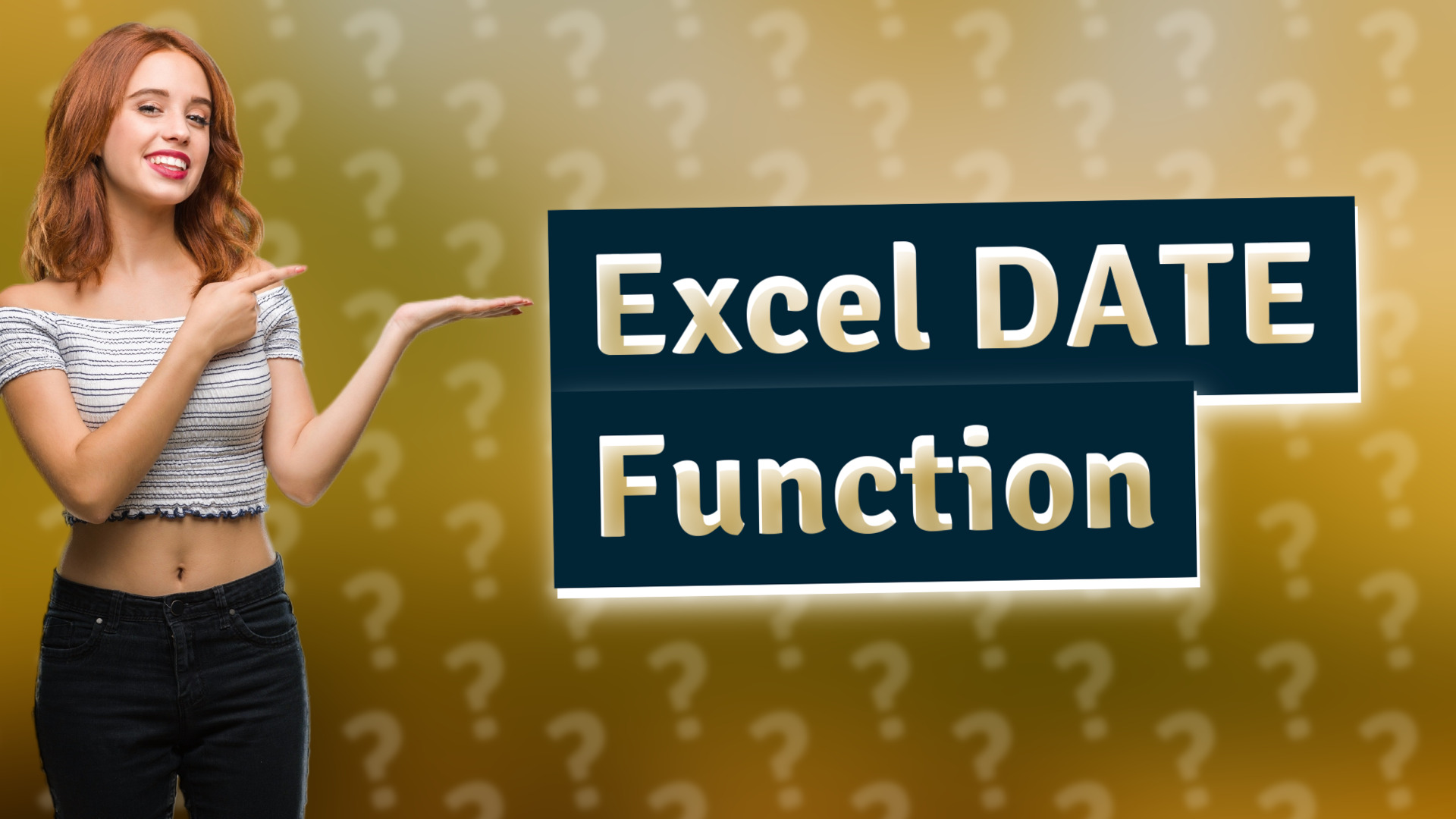 Excel DATE Function