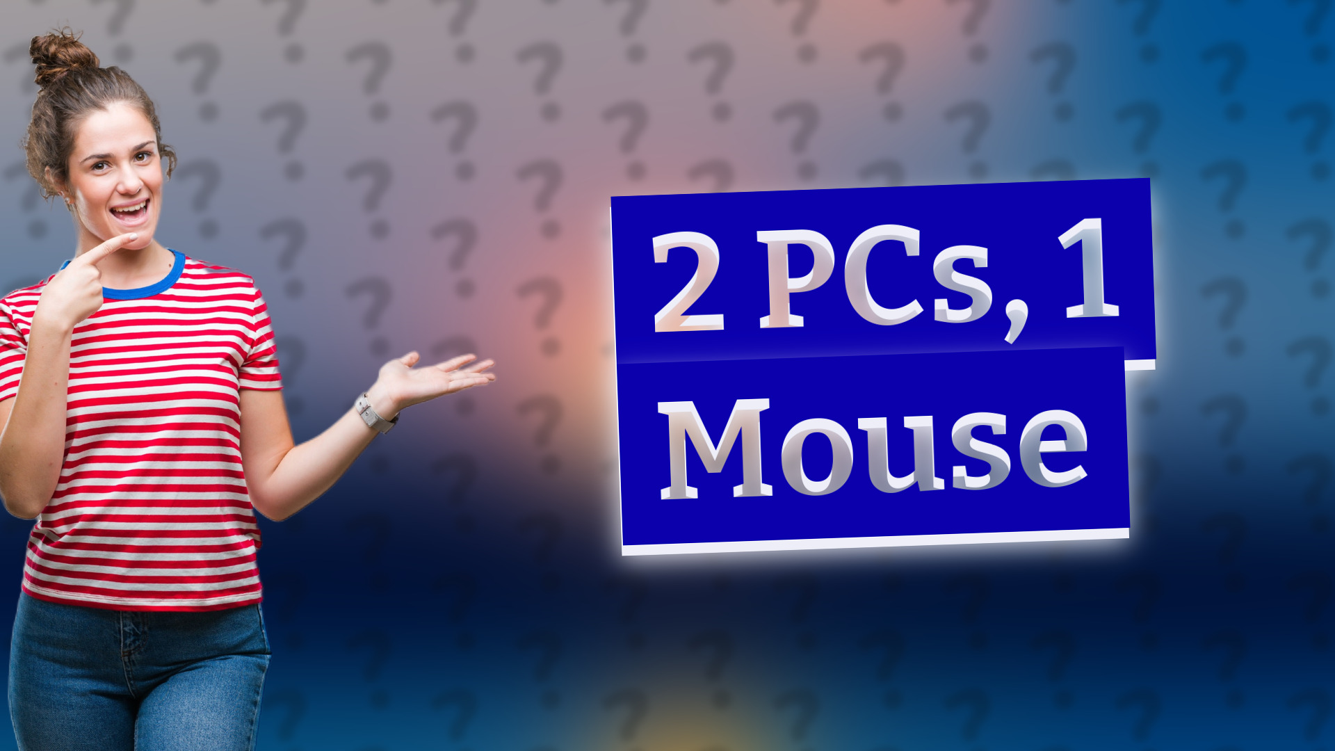 2 PCs, 1 Mouse