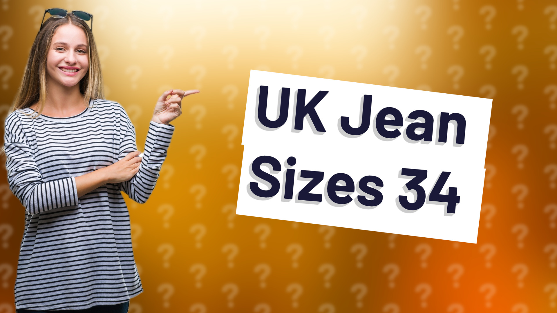 UK Jean Sizes 34
