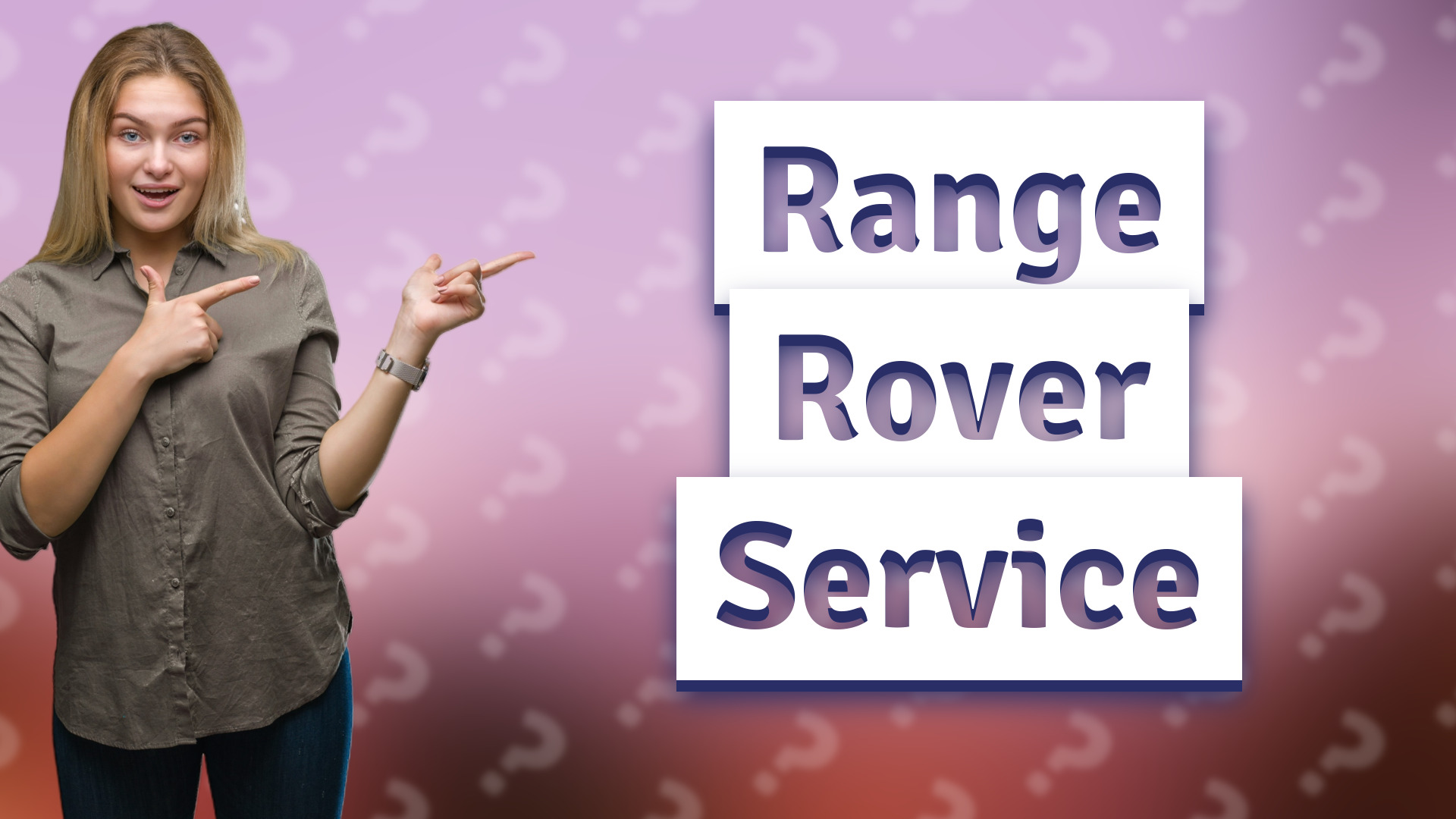 Range Rover Service