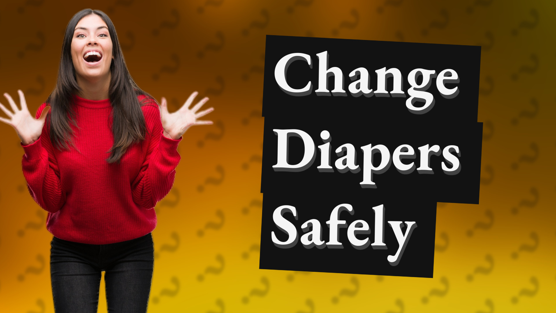 Change Diapers Safely