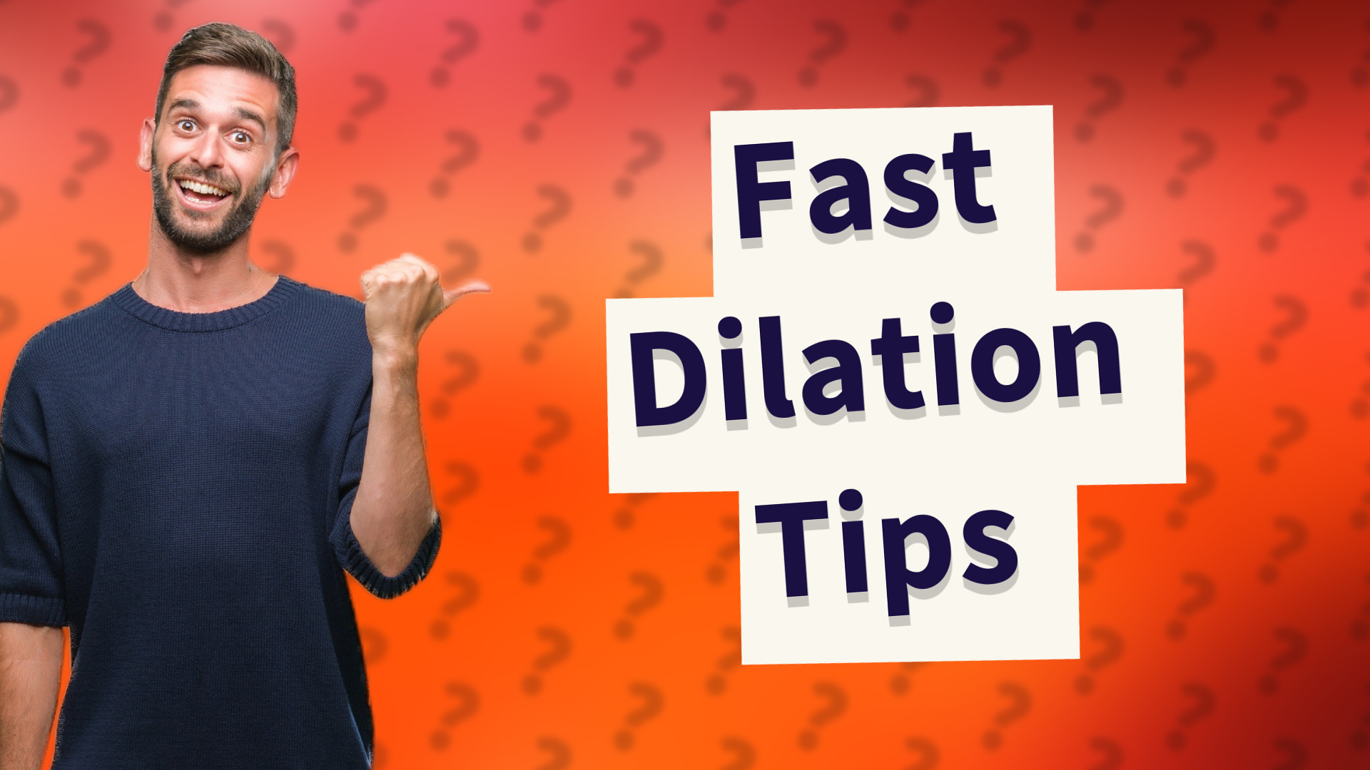 Fast Dilation Tips