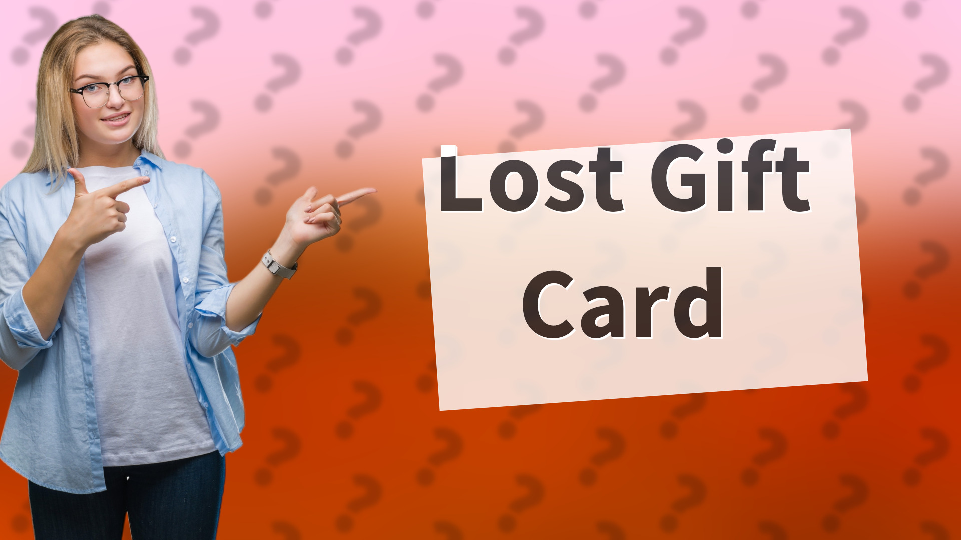 Lost Gift Card