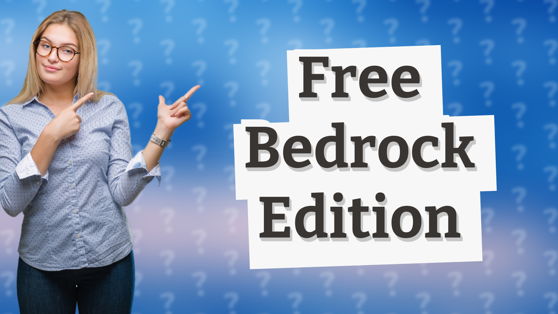 Free Bedrock Edition
