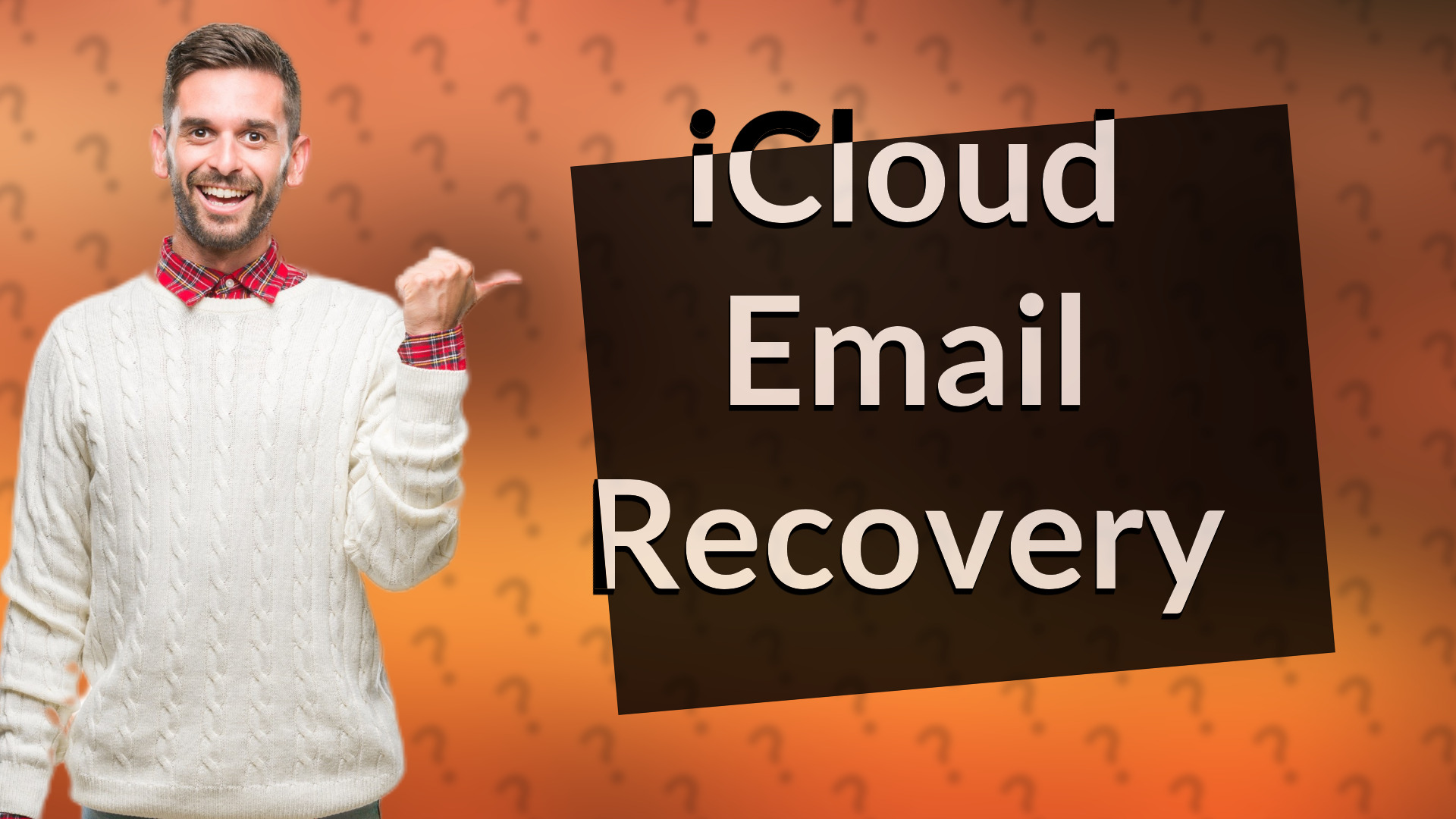 iCloud Email Recovery
