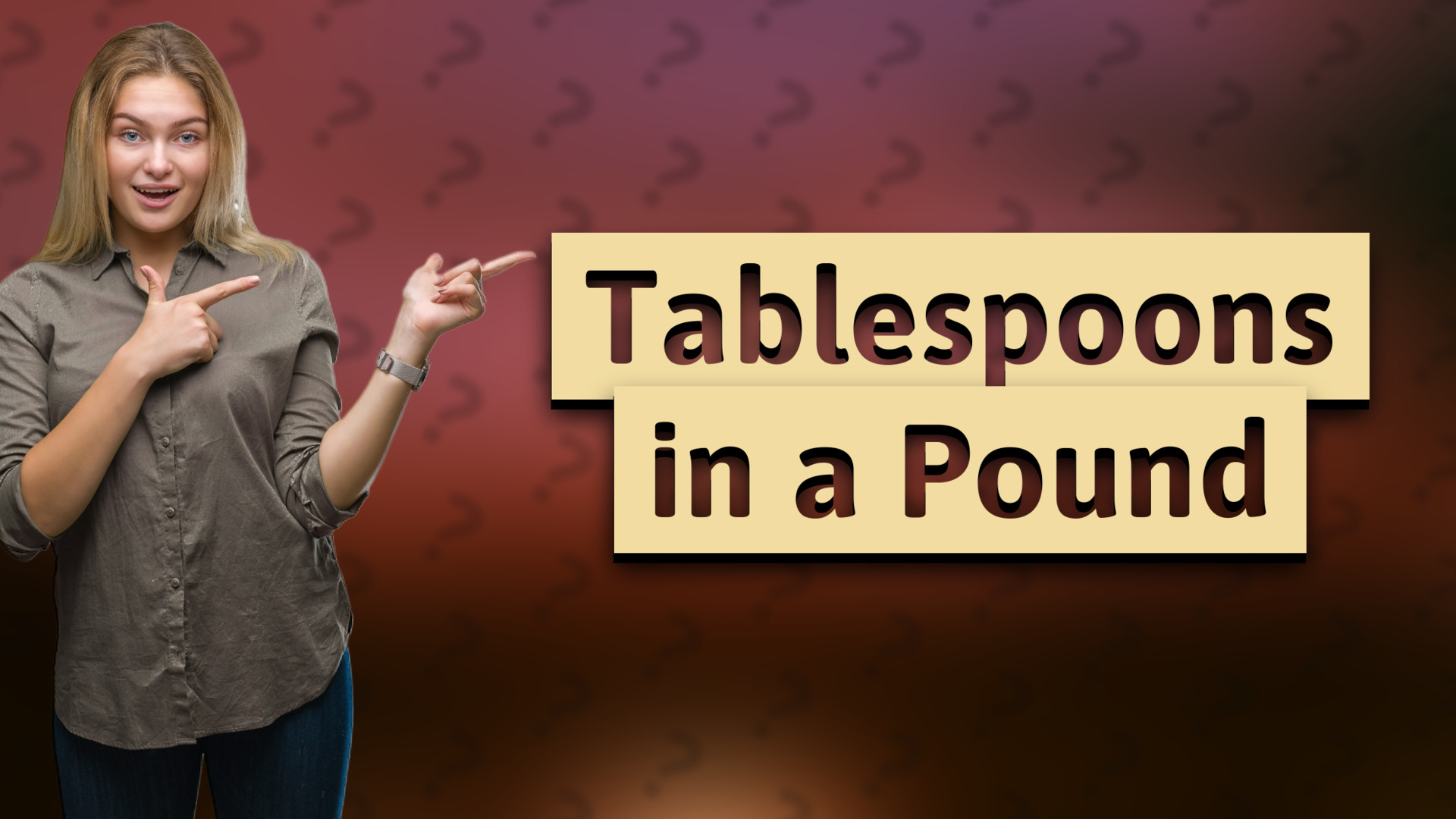 Tablespoons in a Pound