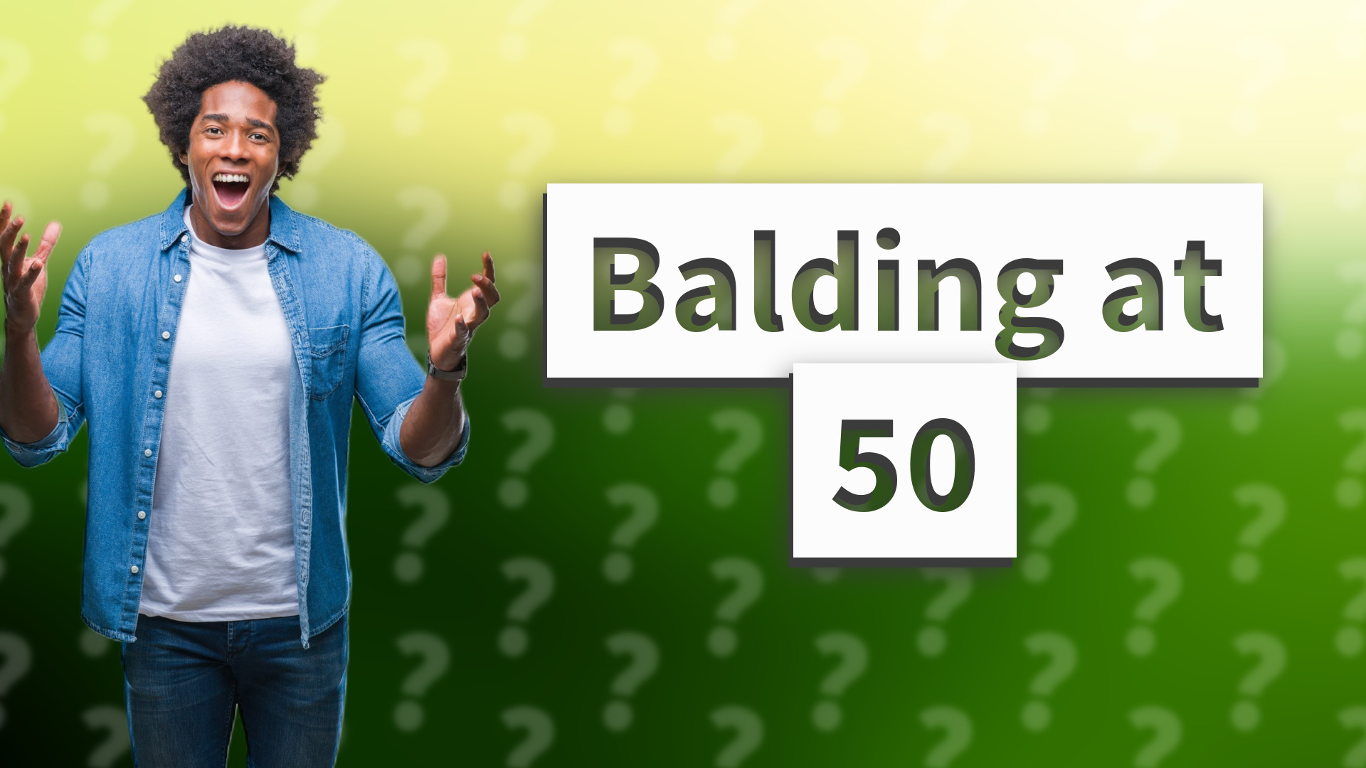 Balding at 50