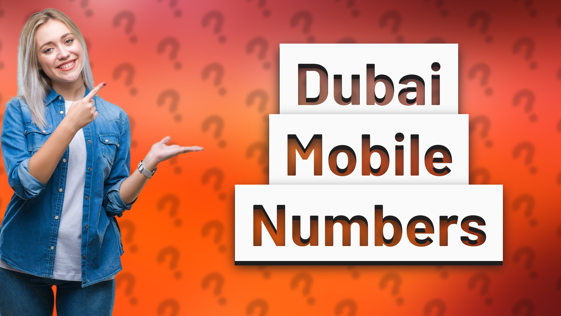 Dubai Mobile Numbers