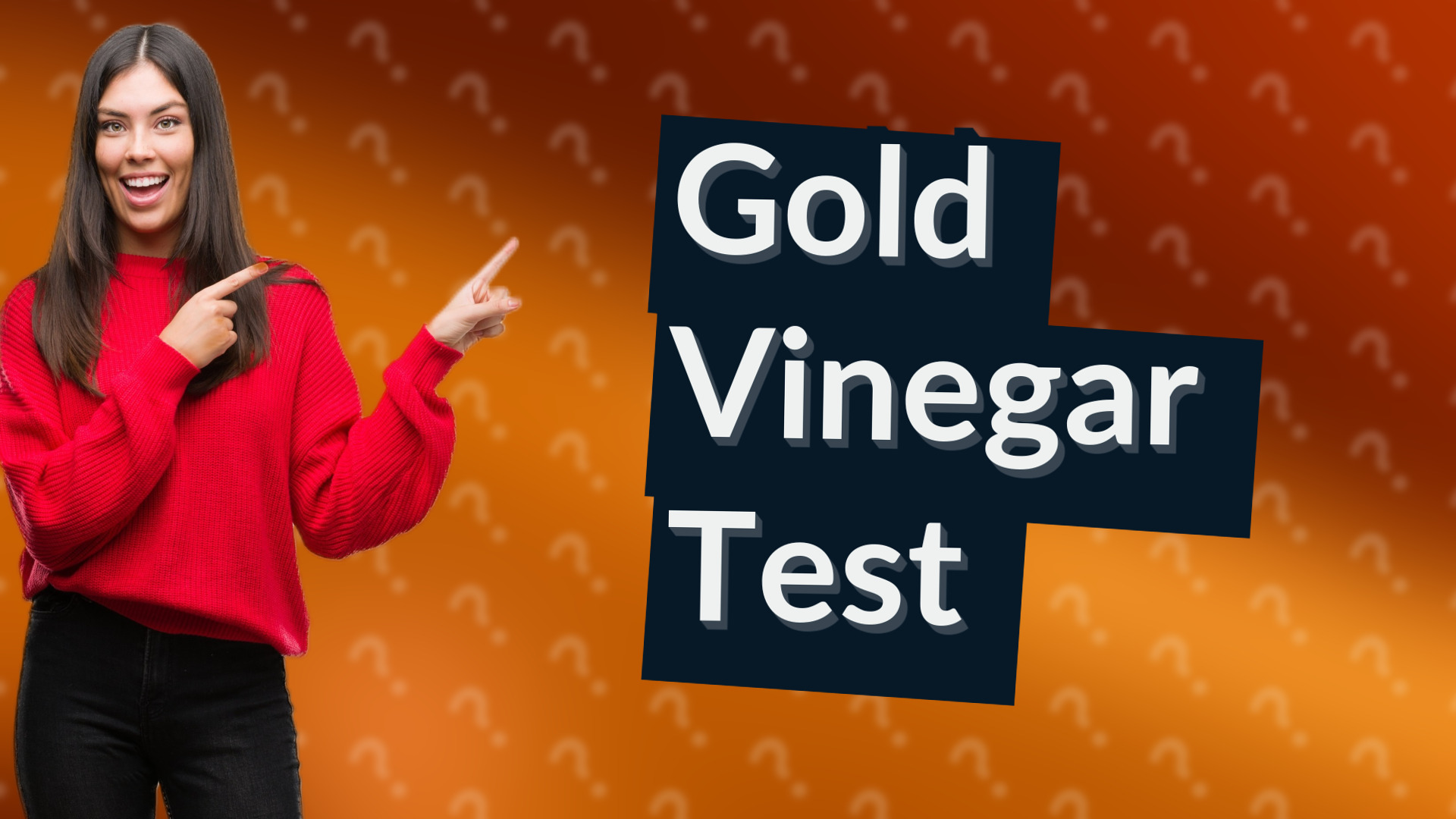 Gold Vinegar Test