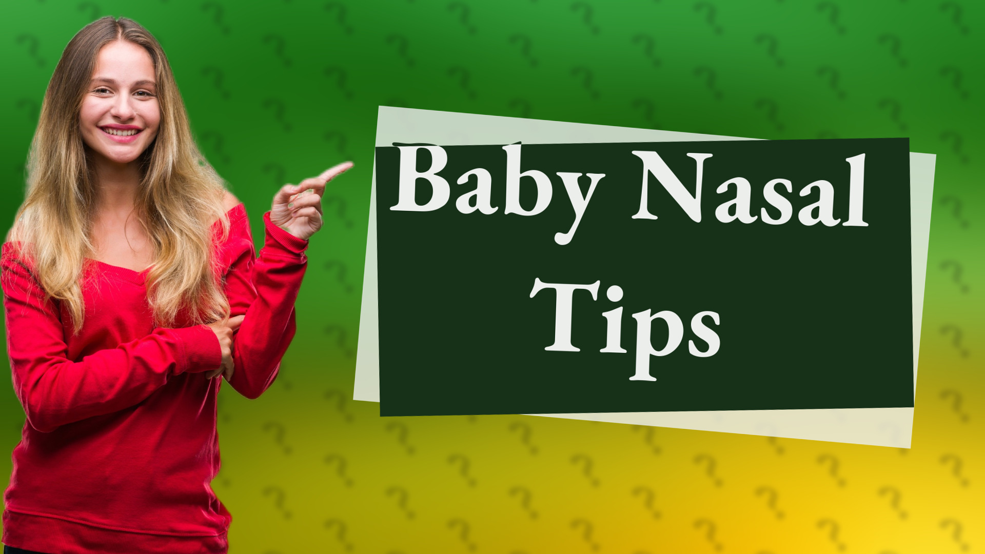 Baby Nasal Tips