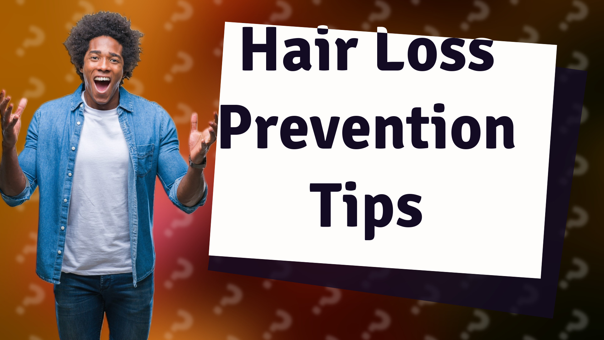 Hair Loss Prevention Tips