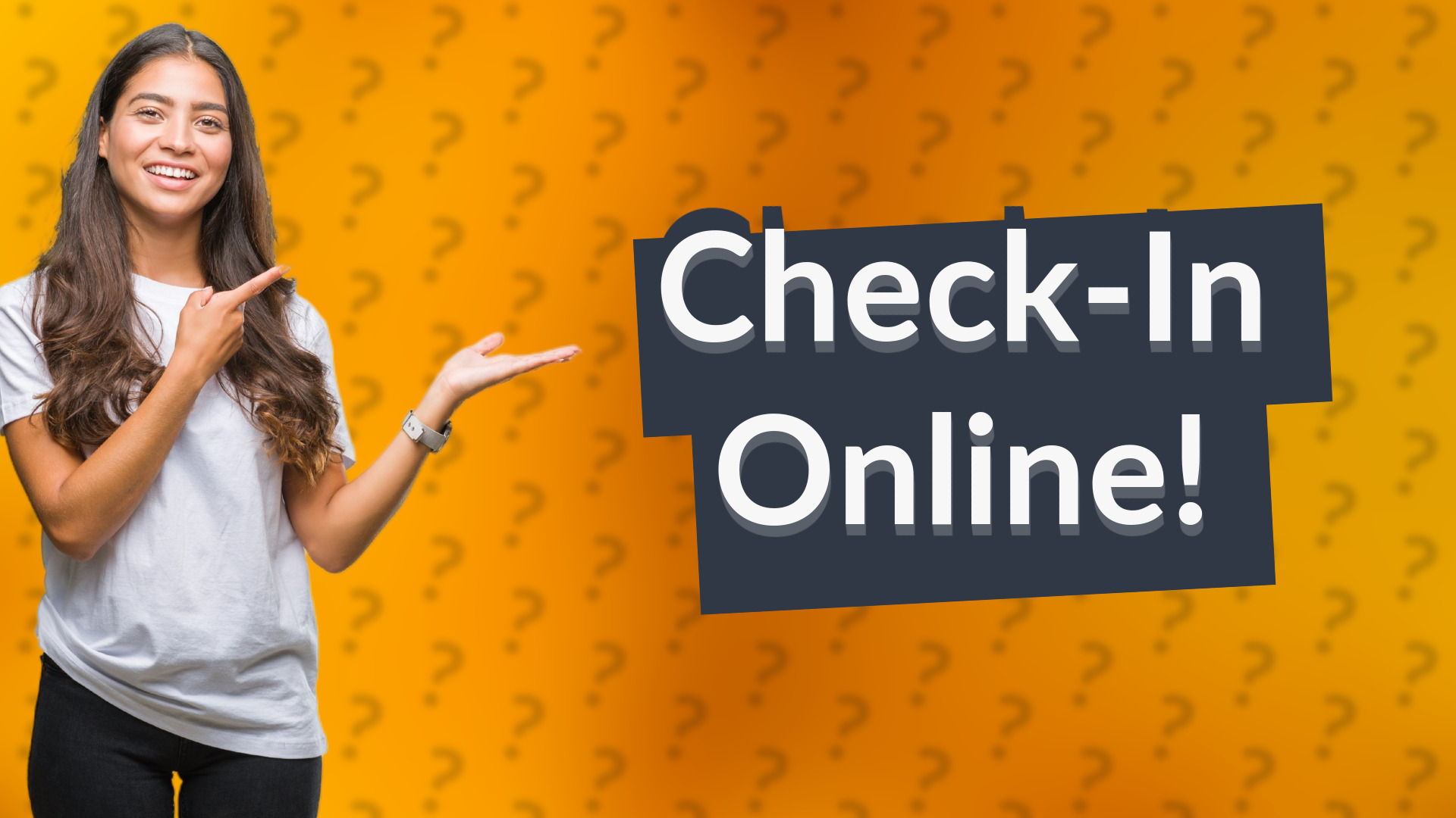 Check-In Online!