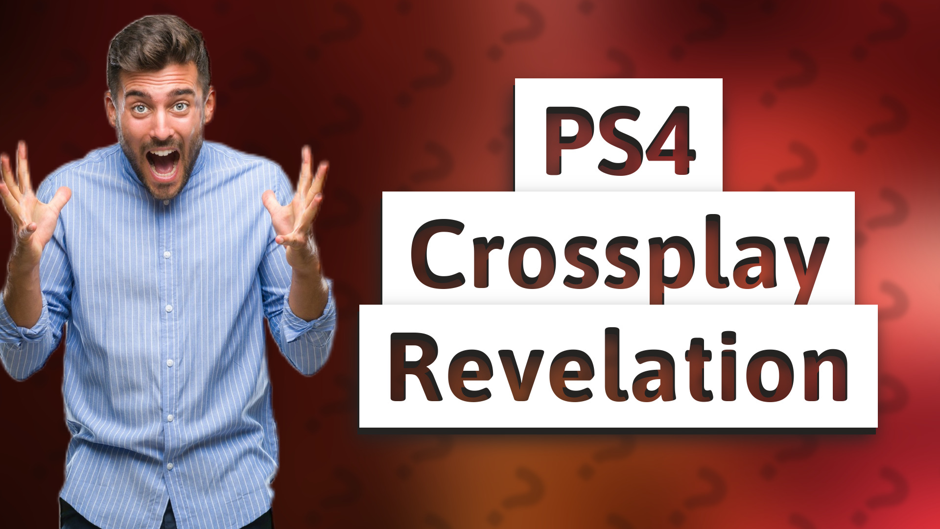 PS4 Crossplay Revelation
