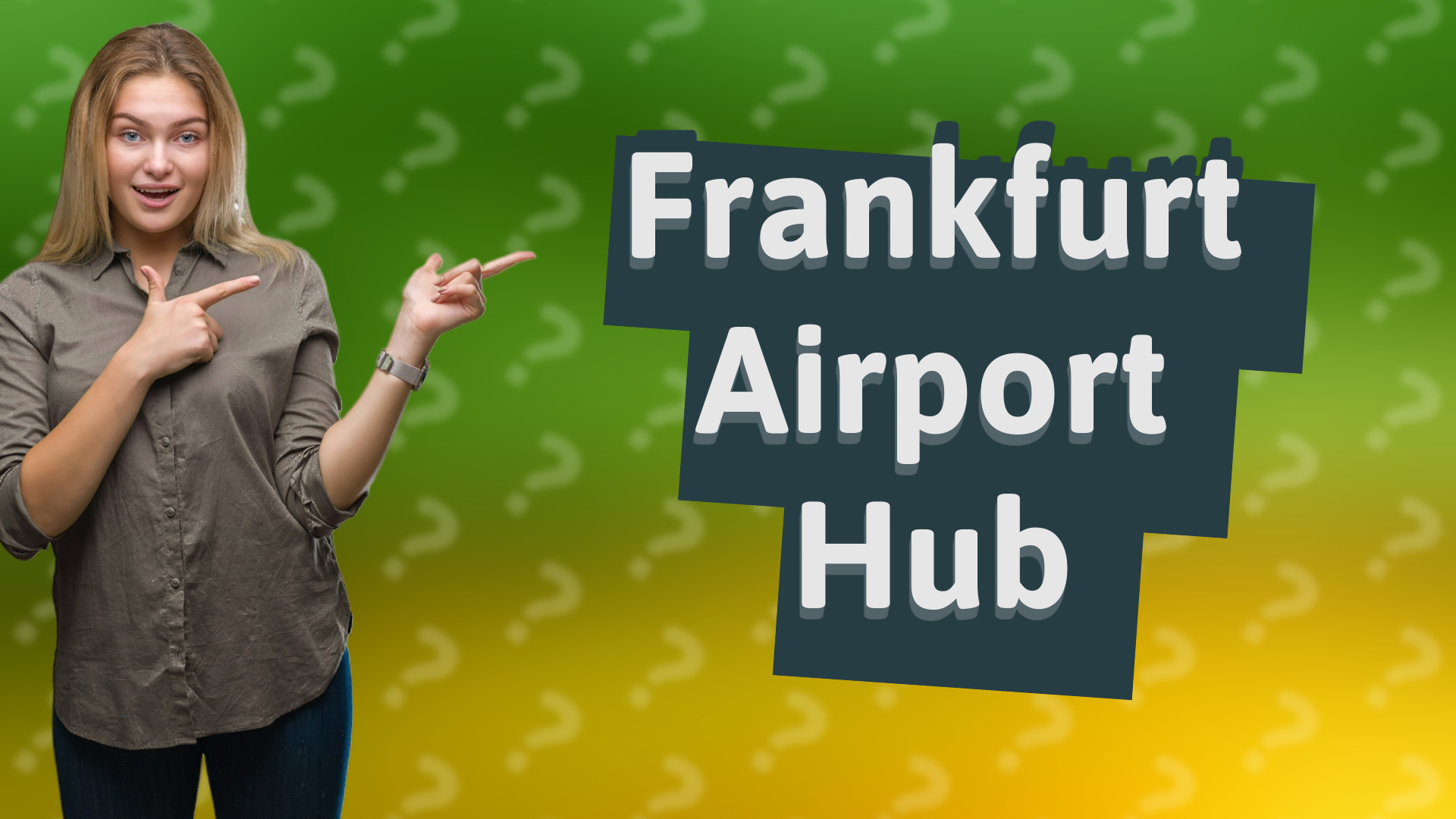 Frankfurt Airport Hub