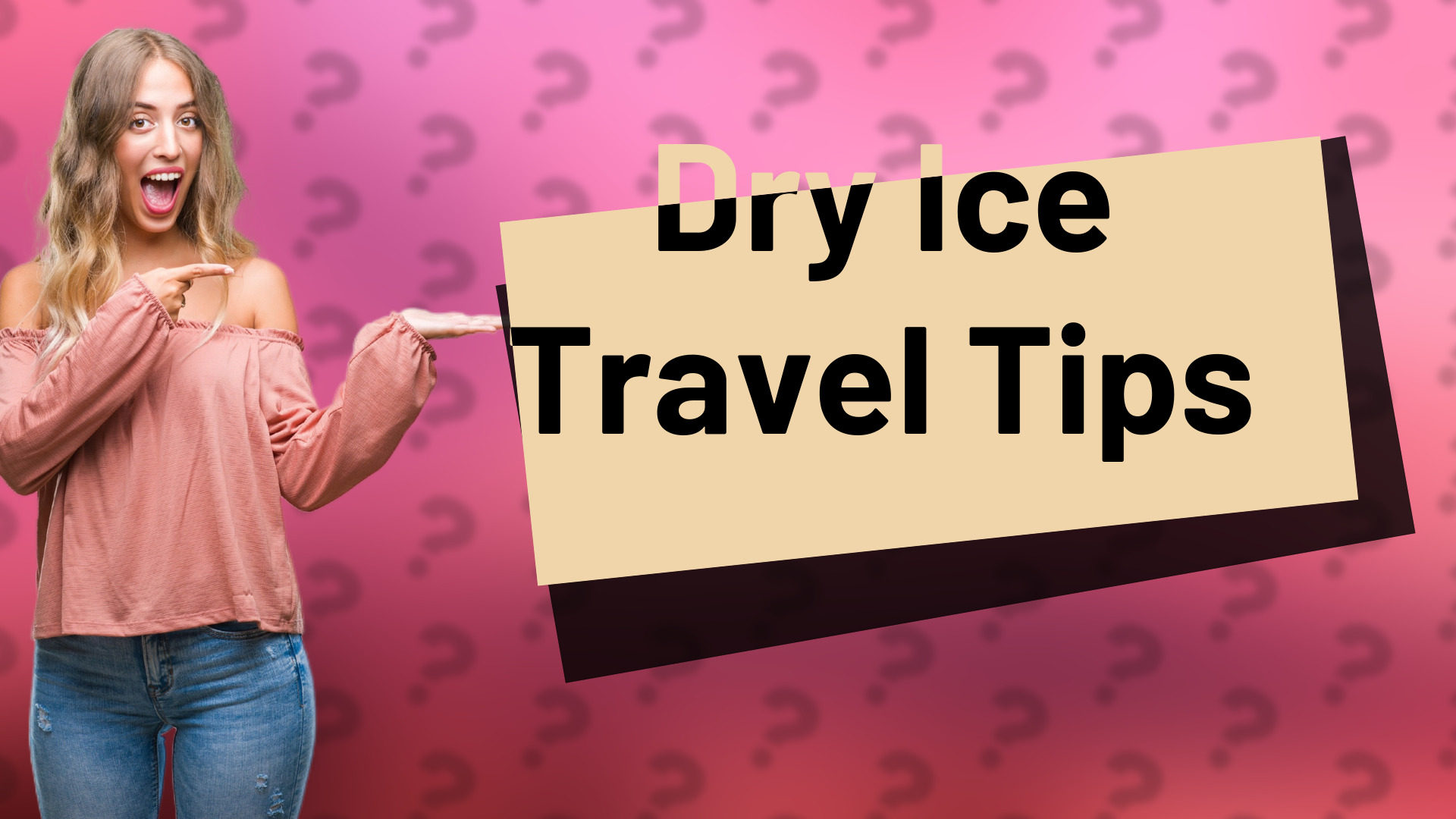 Dry Ice Travel Tips