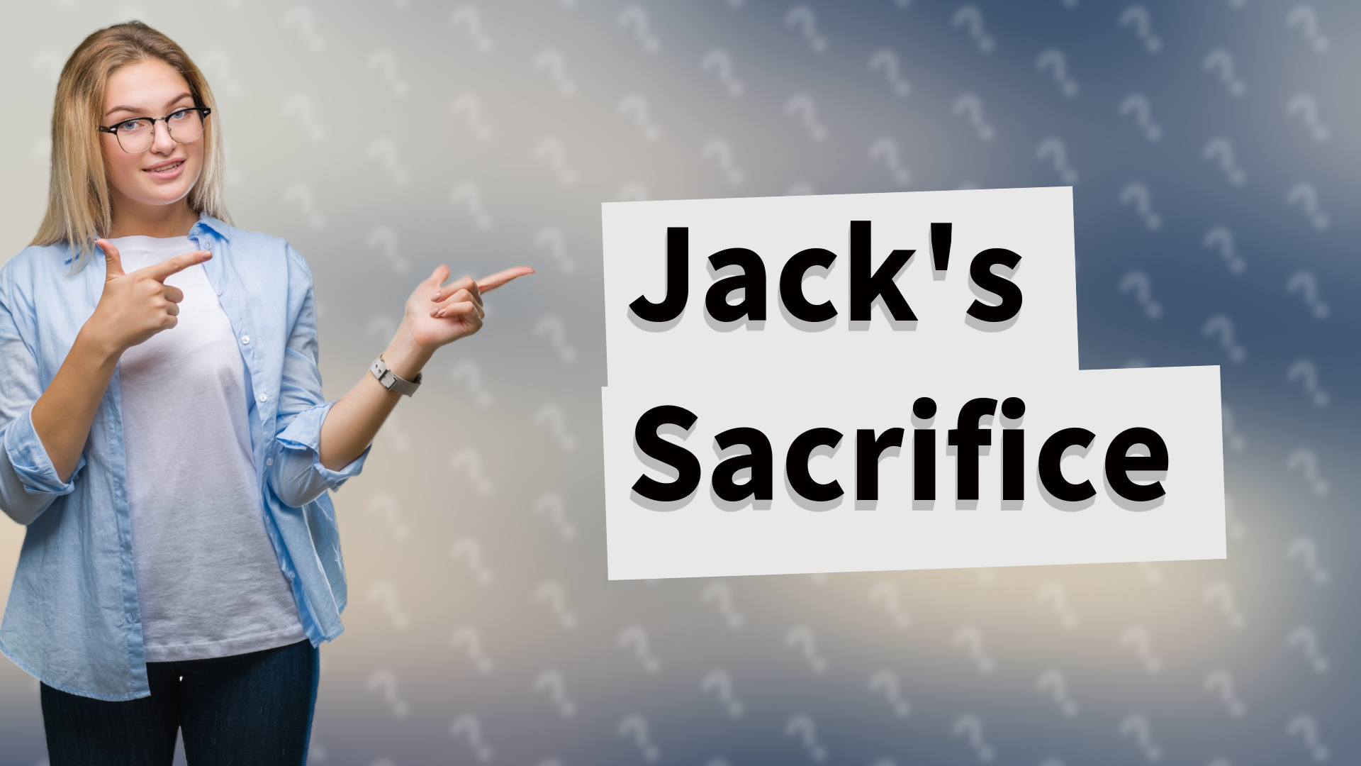 Jack's Sacrifice