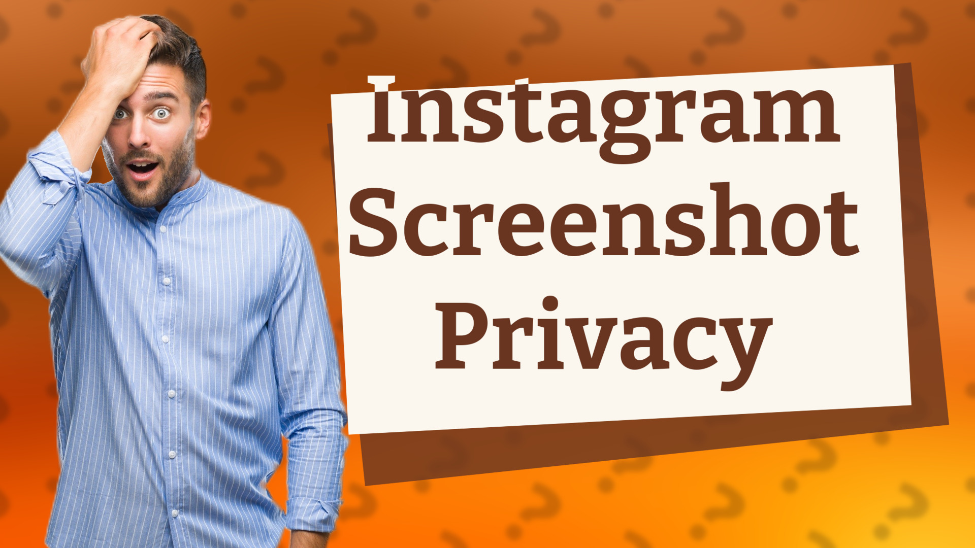 Instagram Screenshot Privacy