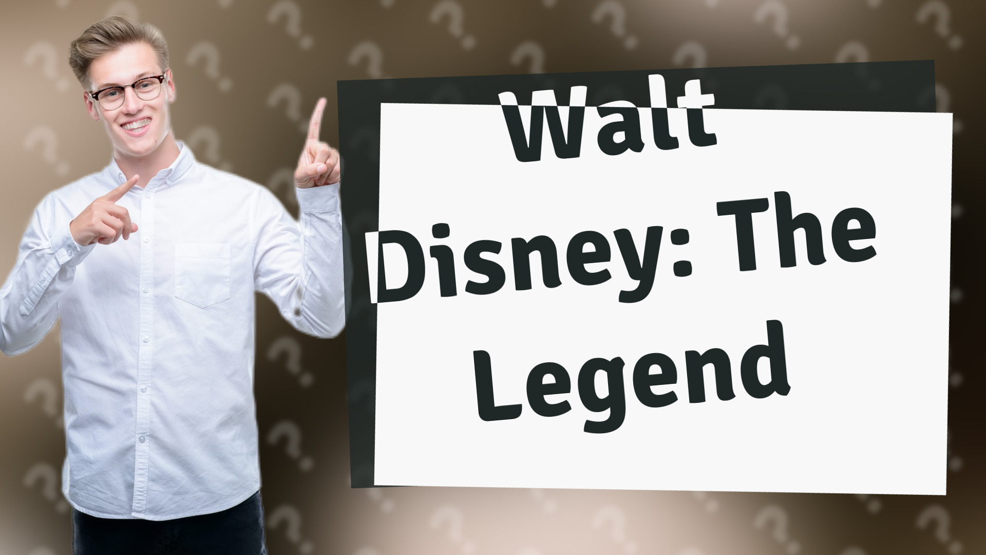 Walt Disney: The Legend