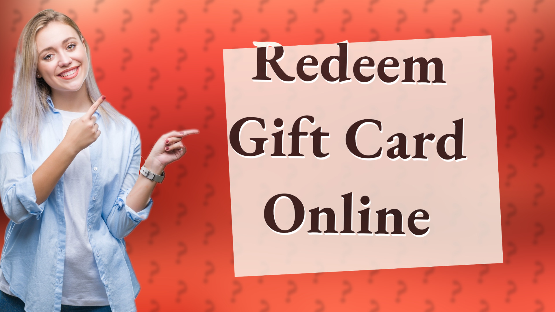 Redeem Gift Card Online