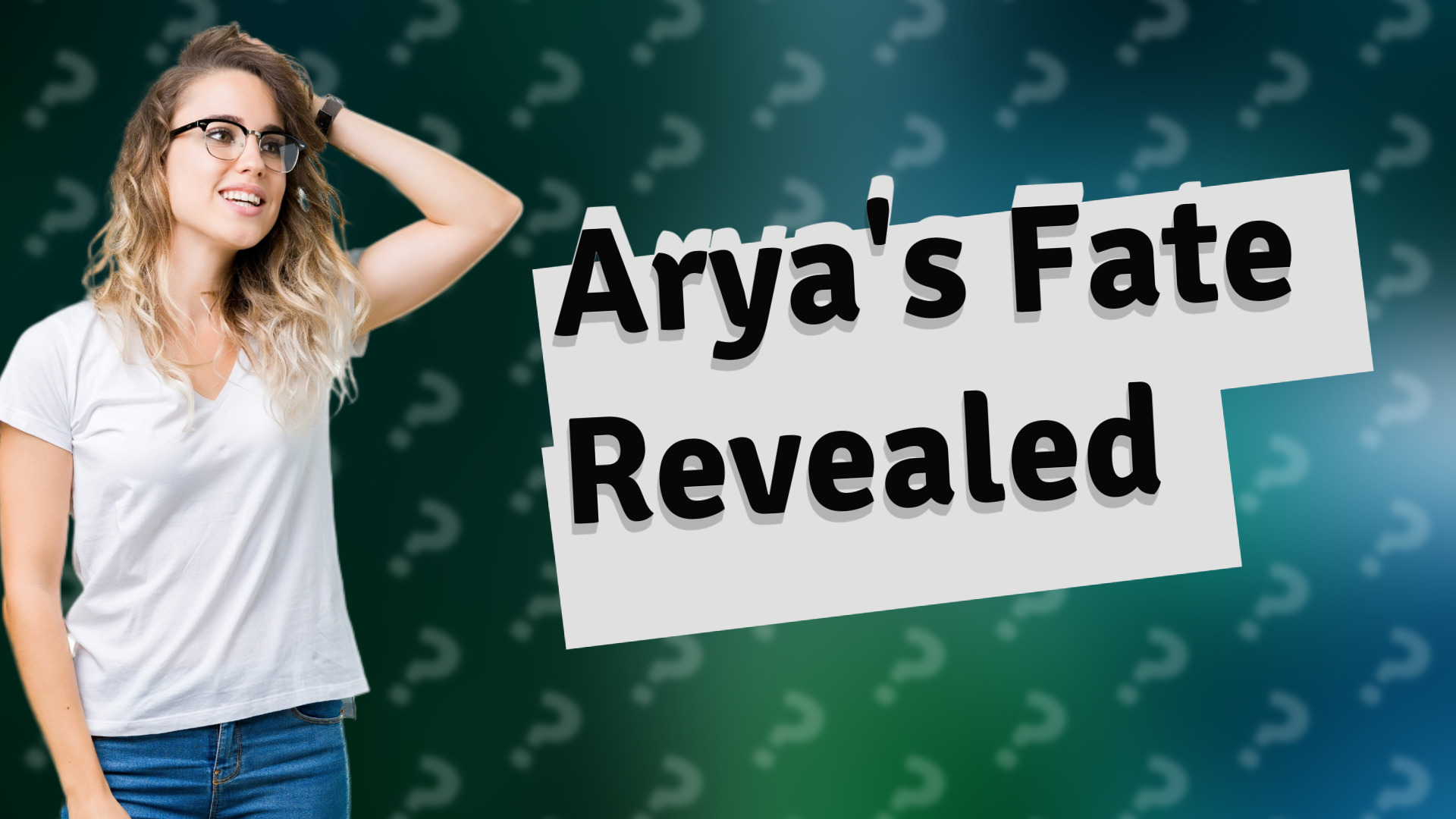 Arya's Fate Revealed