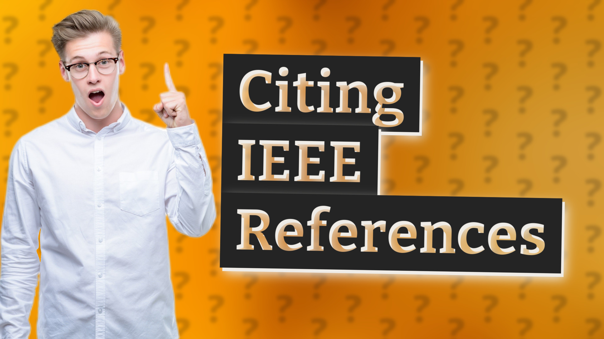 Citing IEEE References