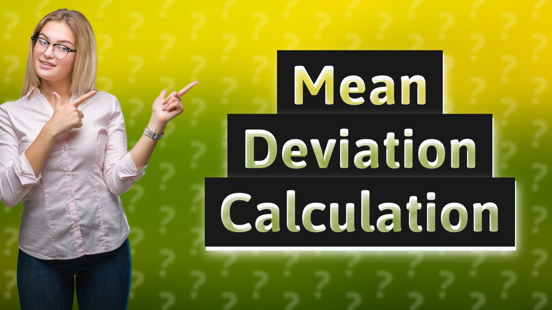 Mean Deviation Calculation
