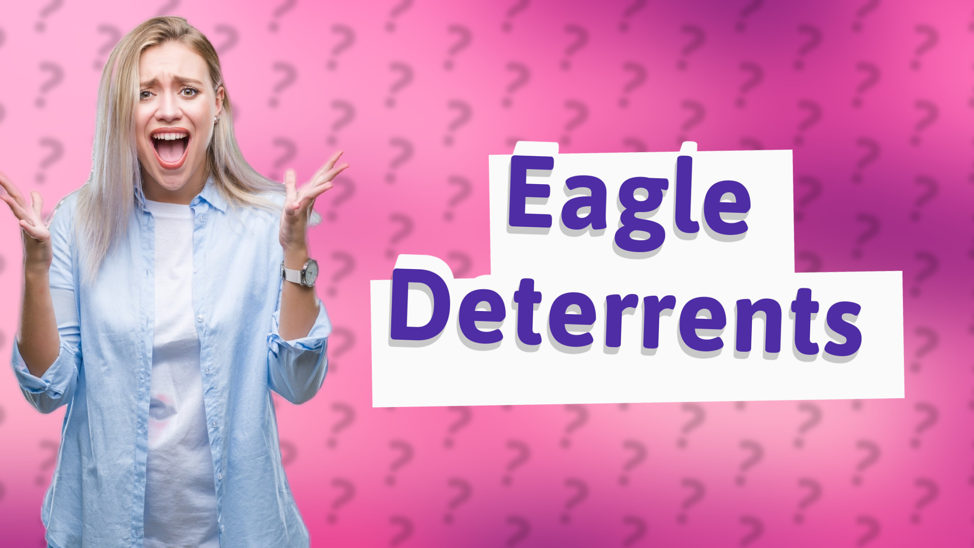 Eagle Deterrents