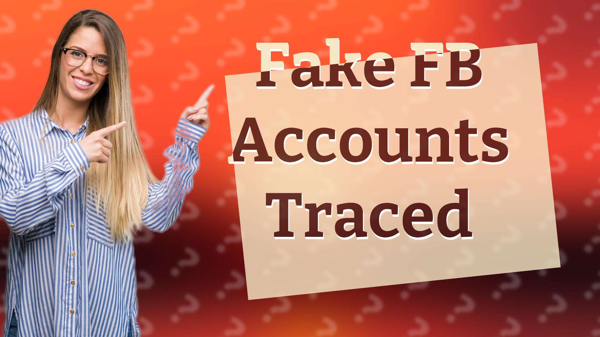 Fake FB Accounts Traced