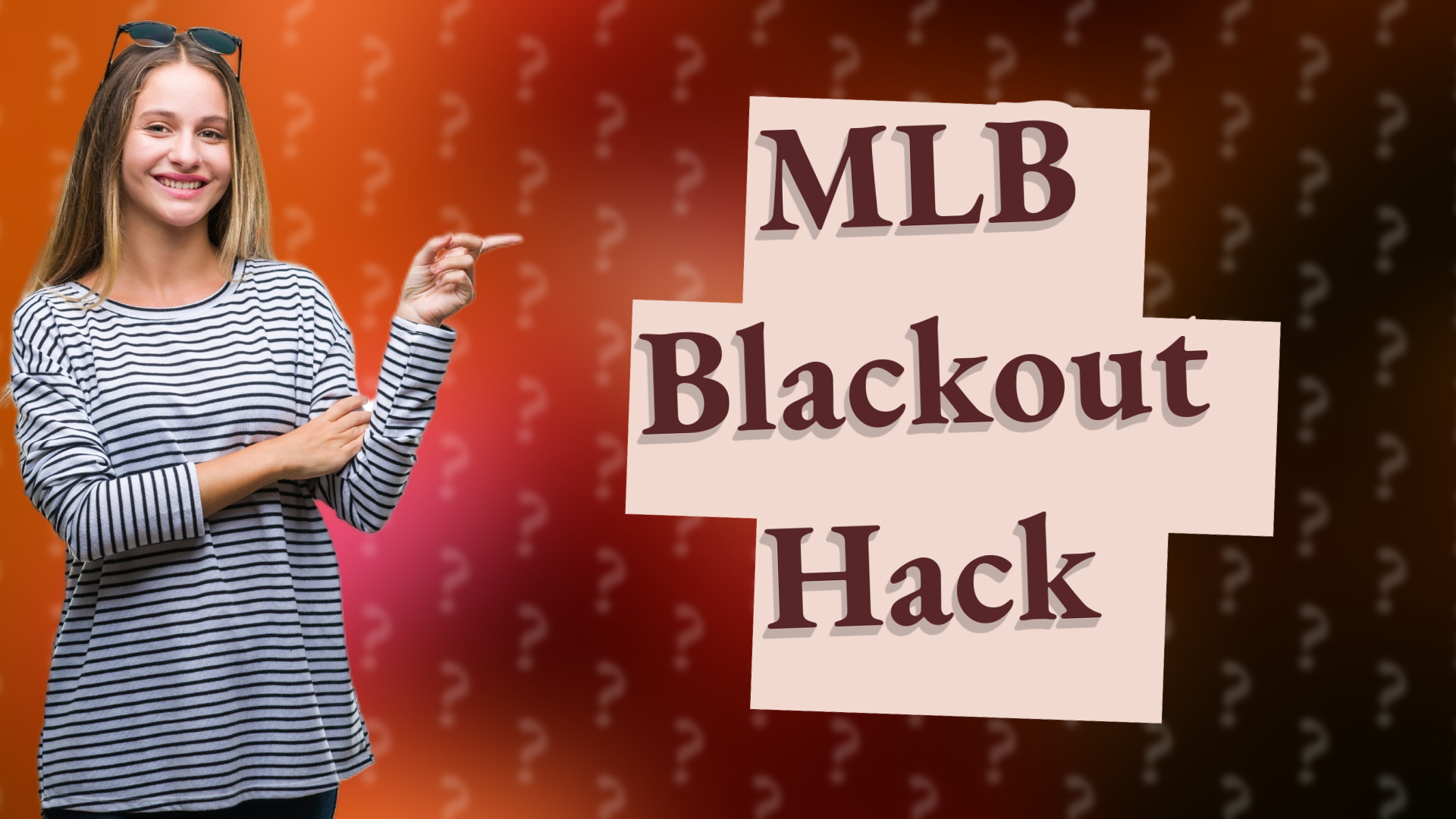 MLB Blackout Hack