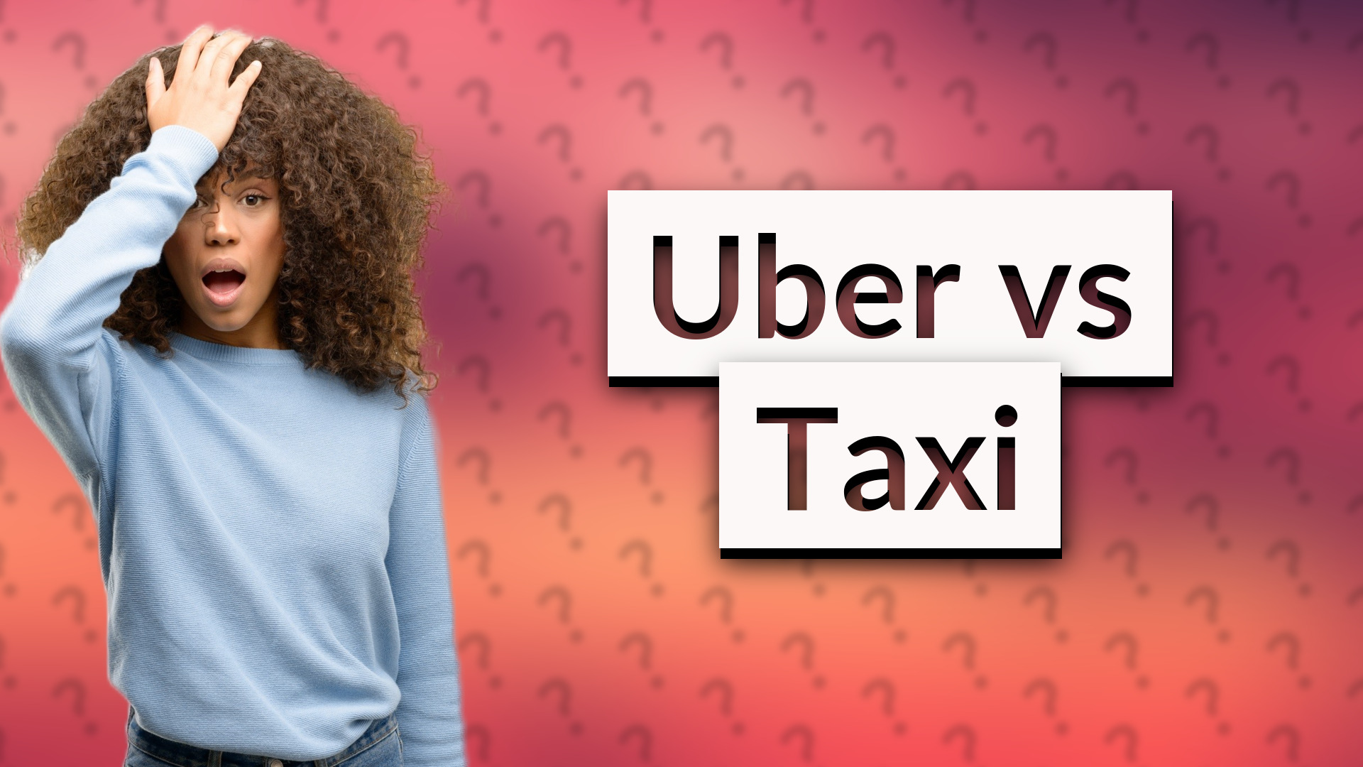 Uber vs Taxi