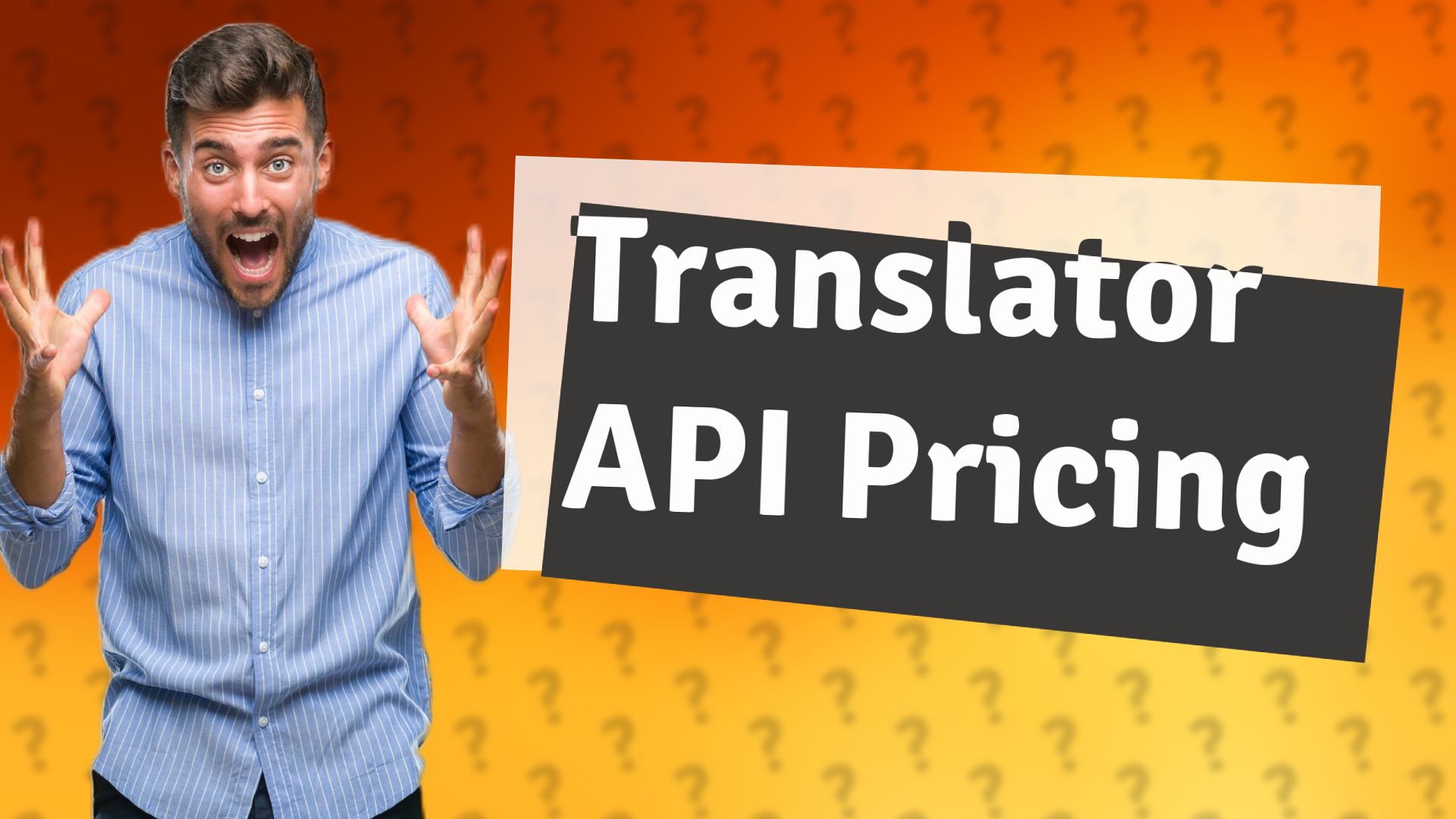 Translator API Pricing