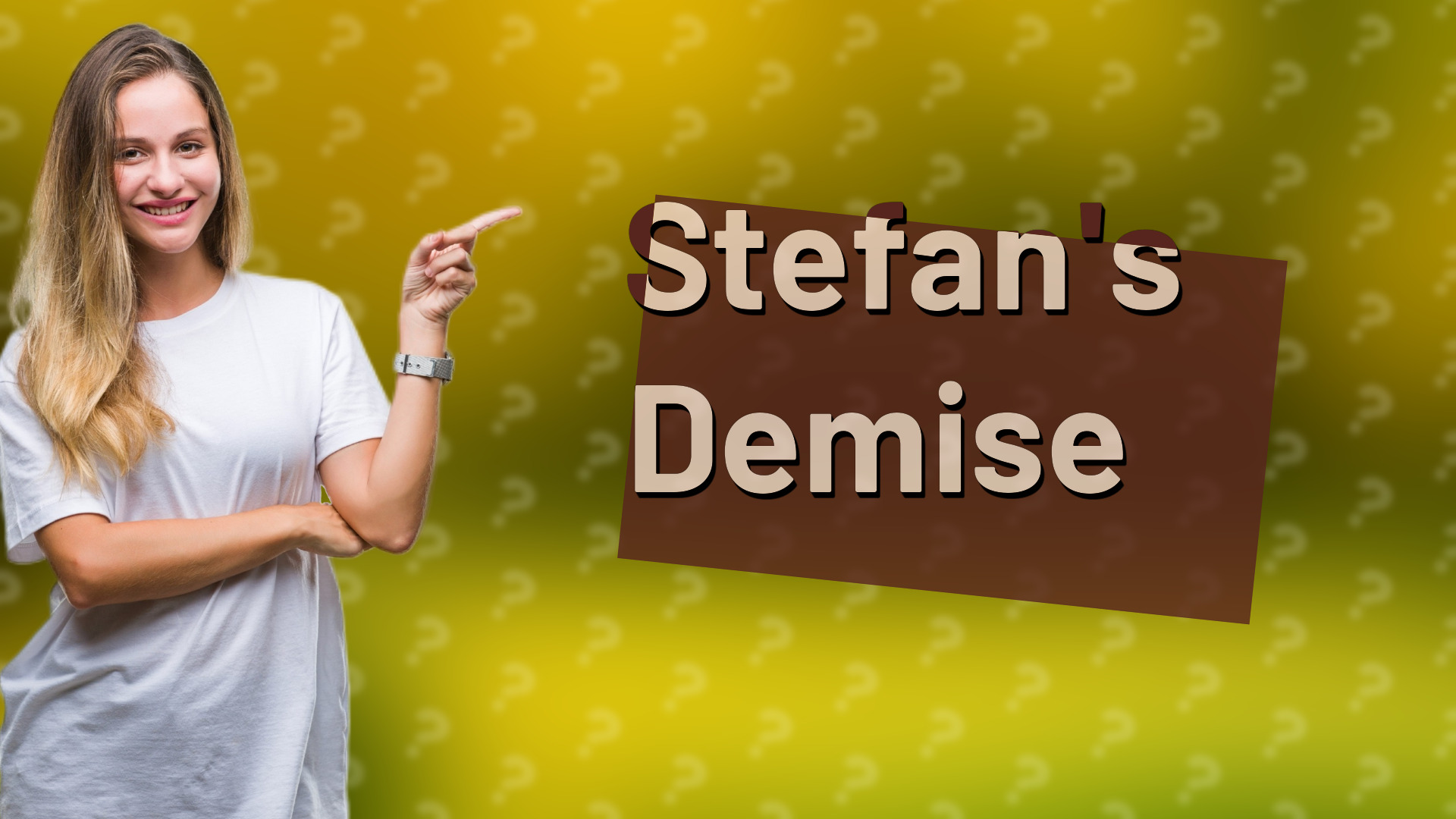 Stefan's Demise