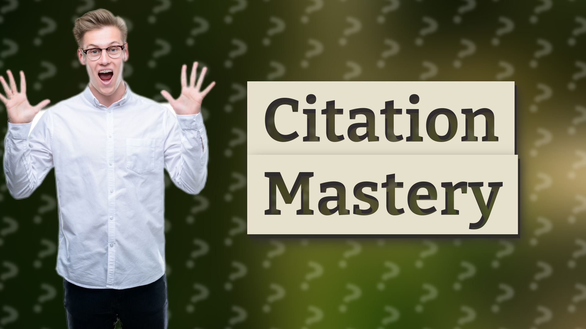 Citation Mastery