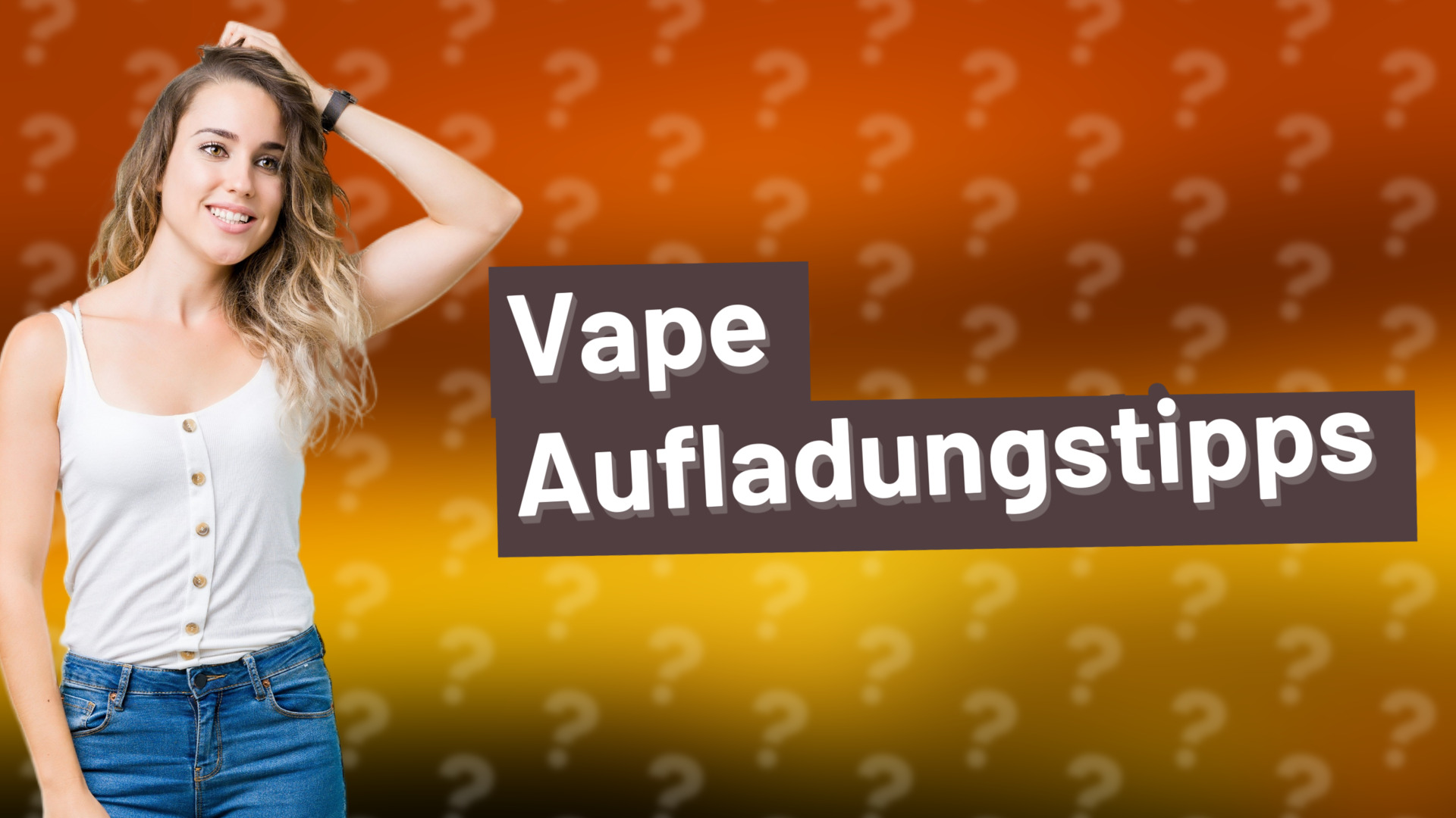 Vape Aufladungstipps