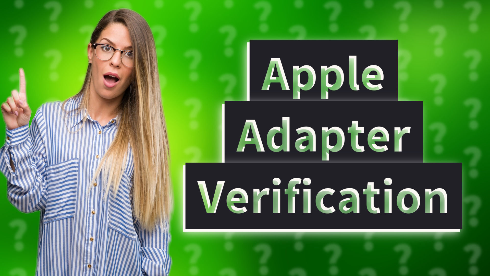 Apple Adapter Verification