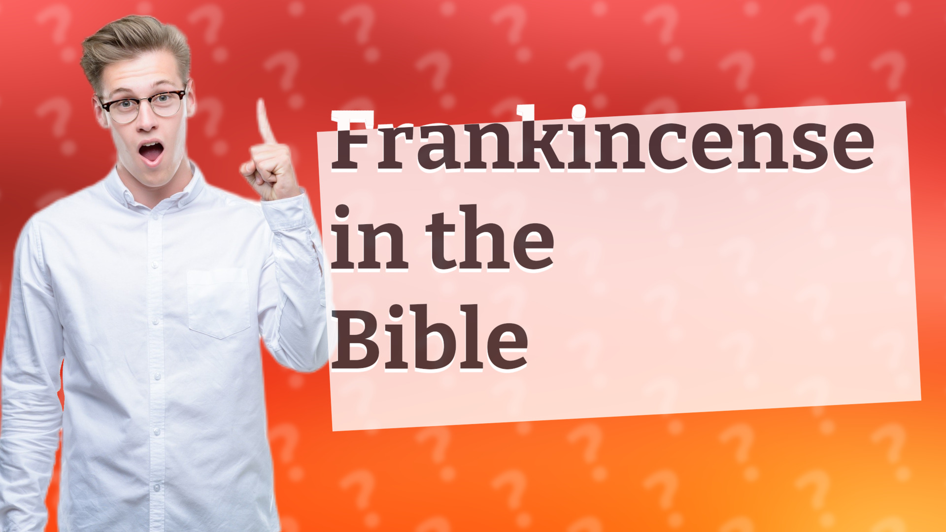 Frankincense in the Bible