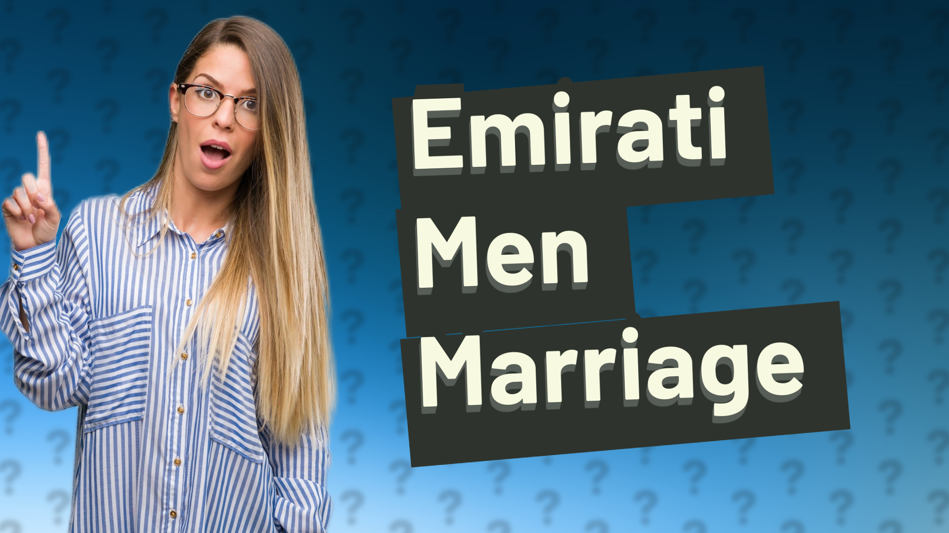 Emirati Men Marriage