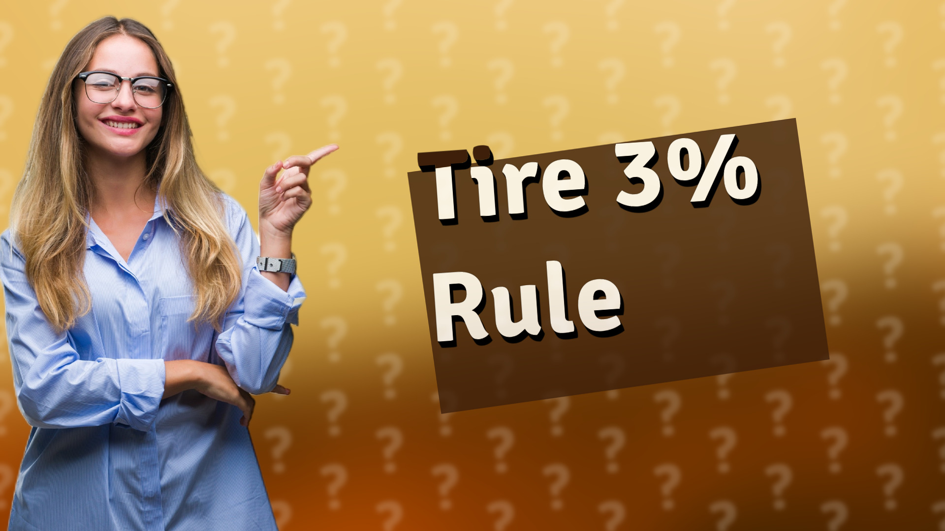 Tire 3% Rule