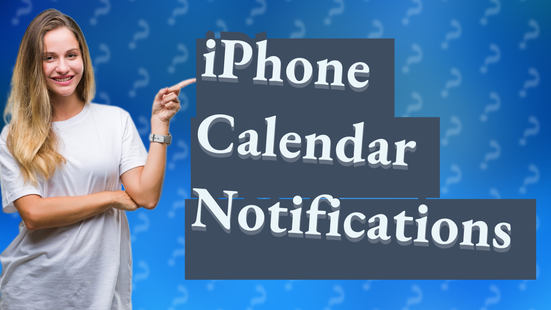 iPhone Calendar Notifications