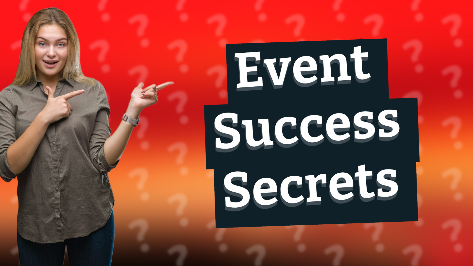 Event Success Secrets