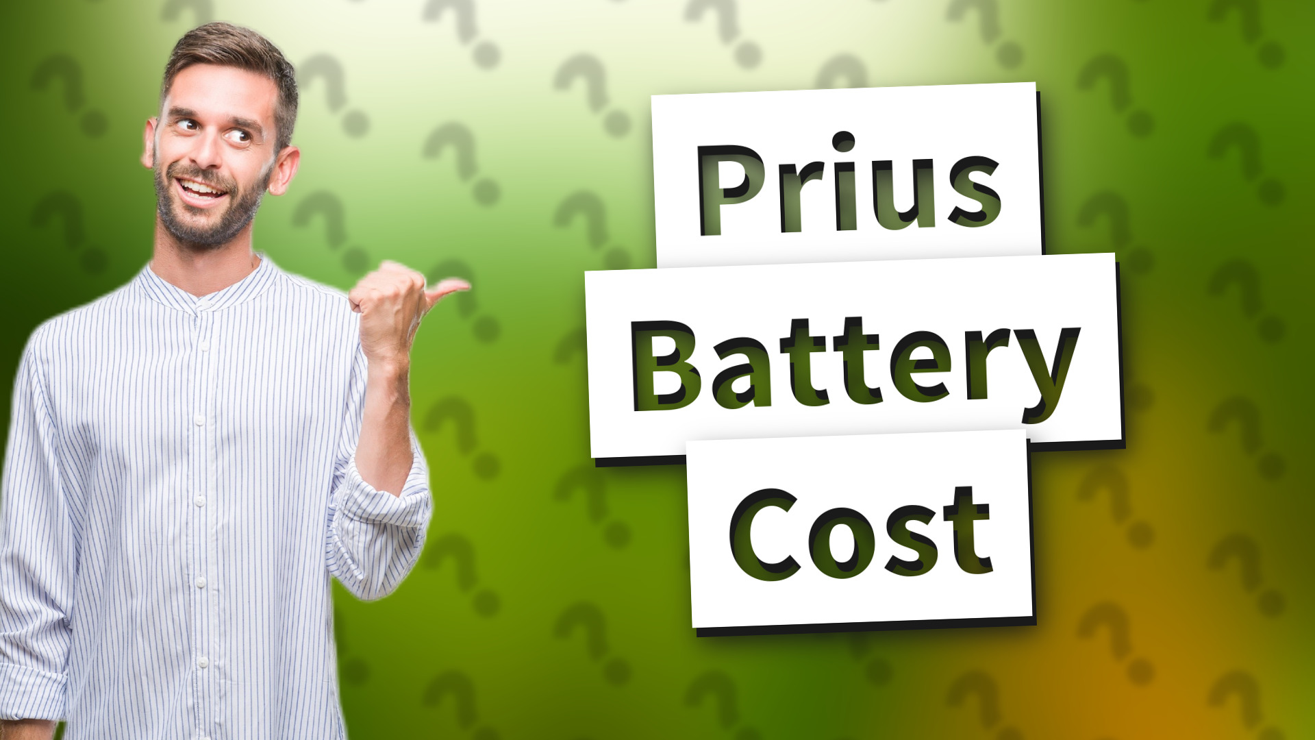Prius Battery Cost