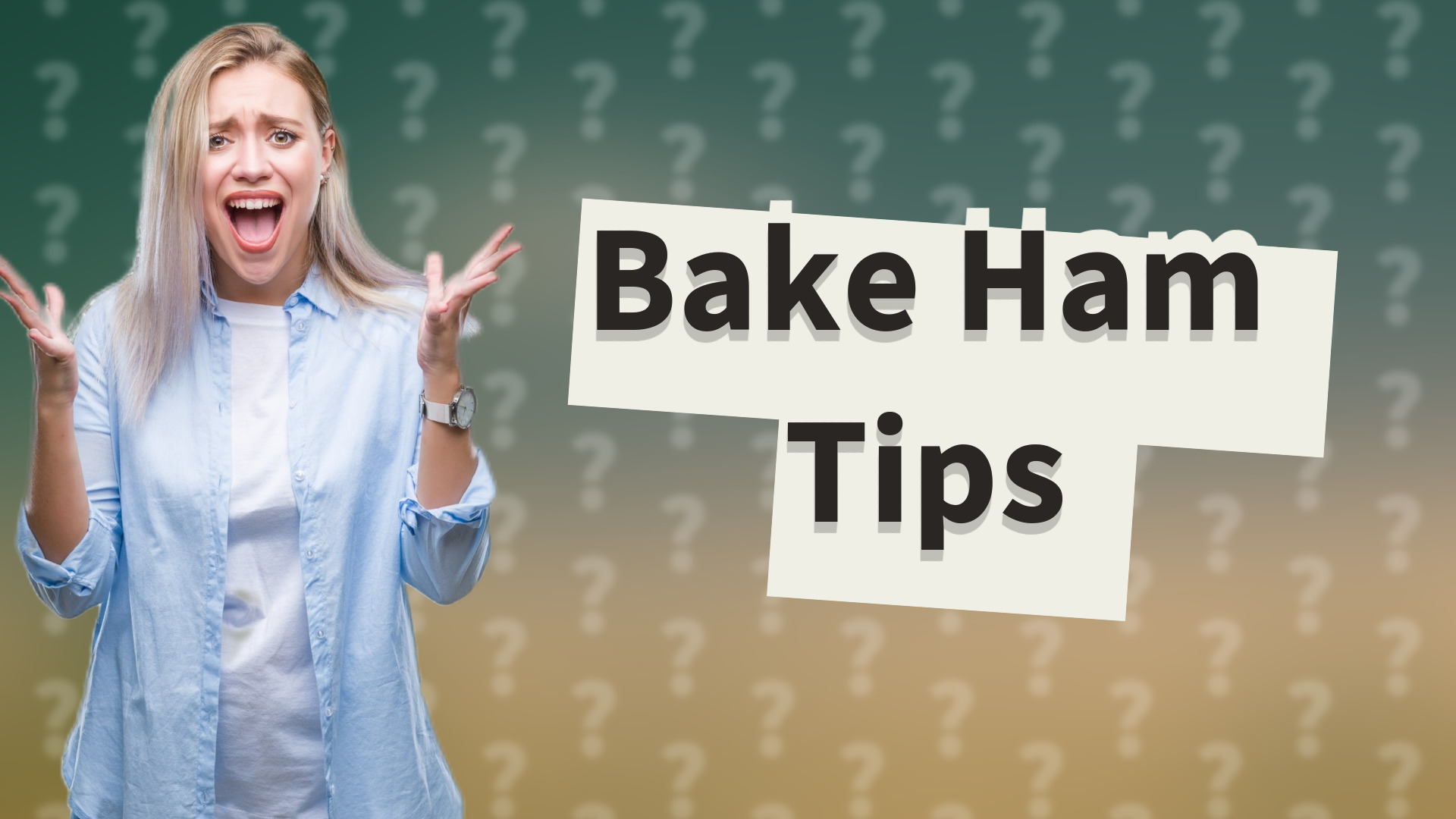 Bake Ham Tips