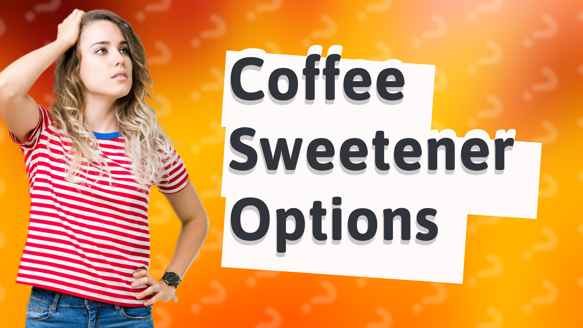 Coffee Sweetener Options