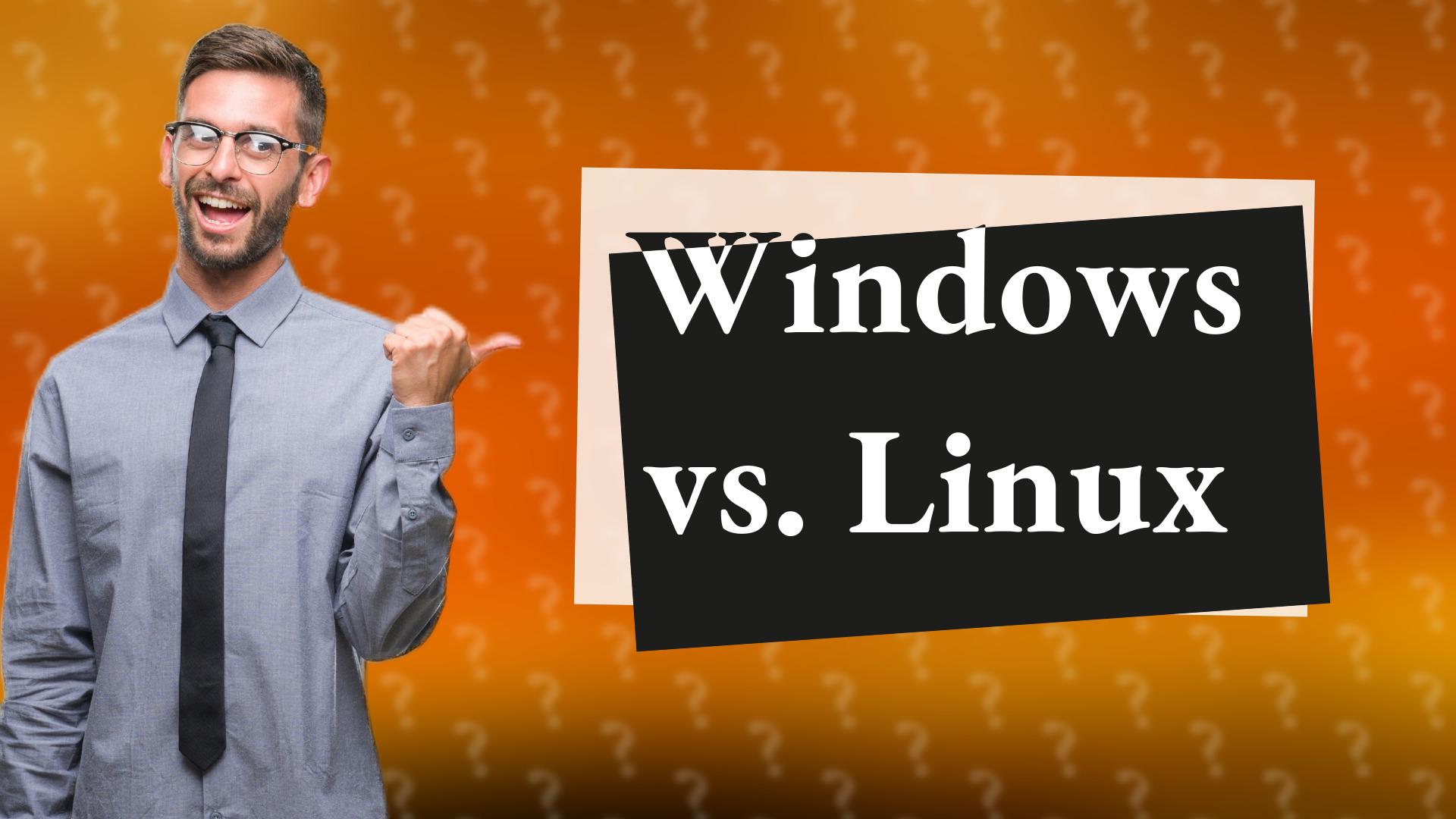 Windows vs. Linux