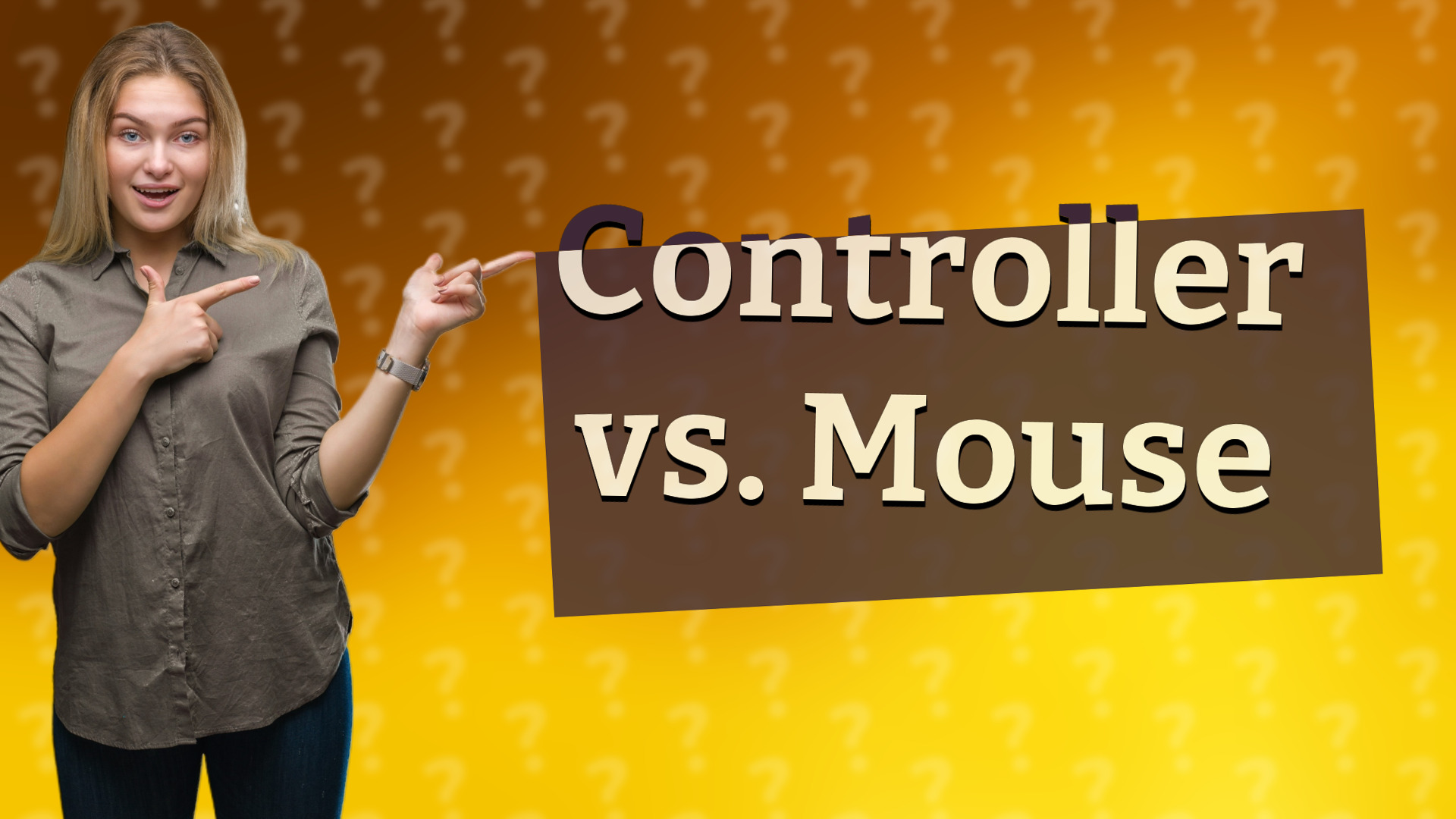 Controller vs. Mouse